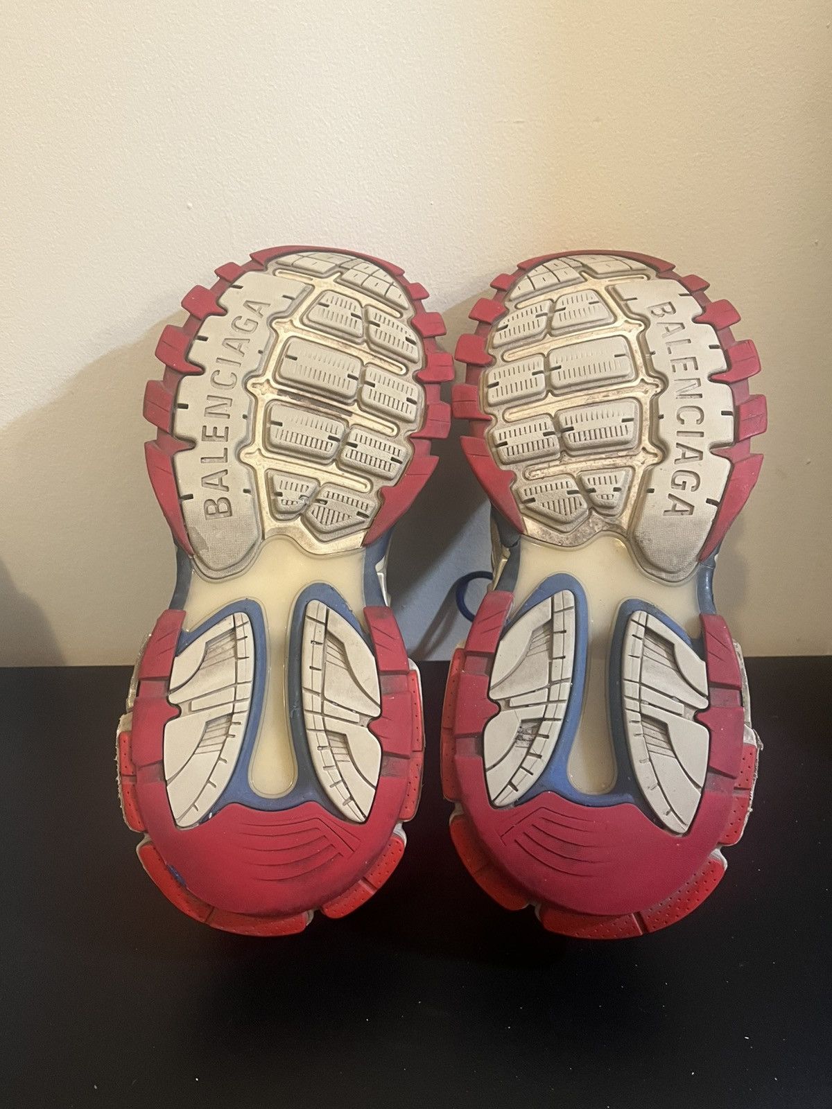 Balenciaga Balenciaga Track 2.0 Beige/Red/Blue Size US 9 / EU 42 - 6 Thumbnail