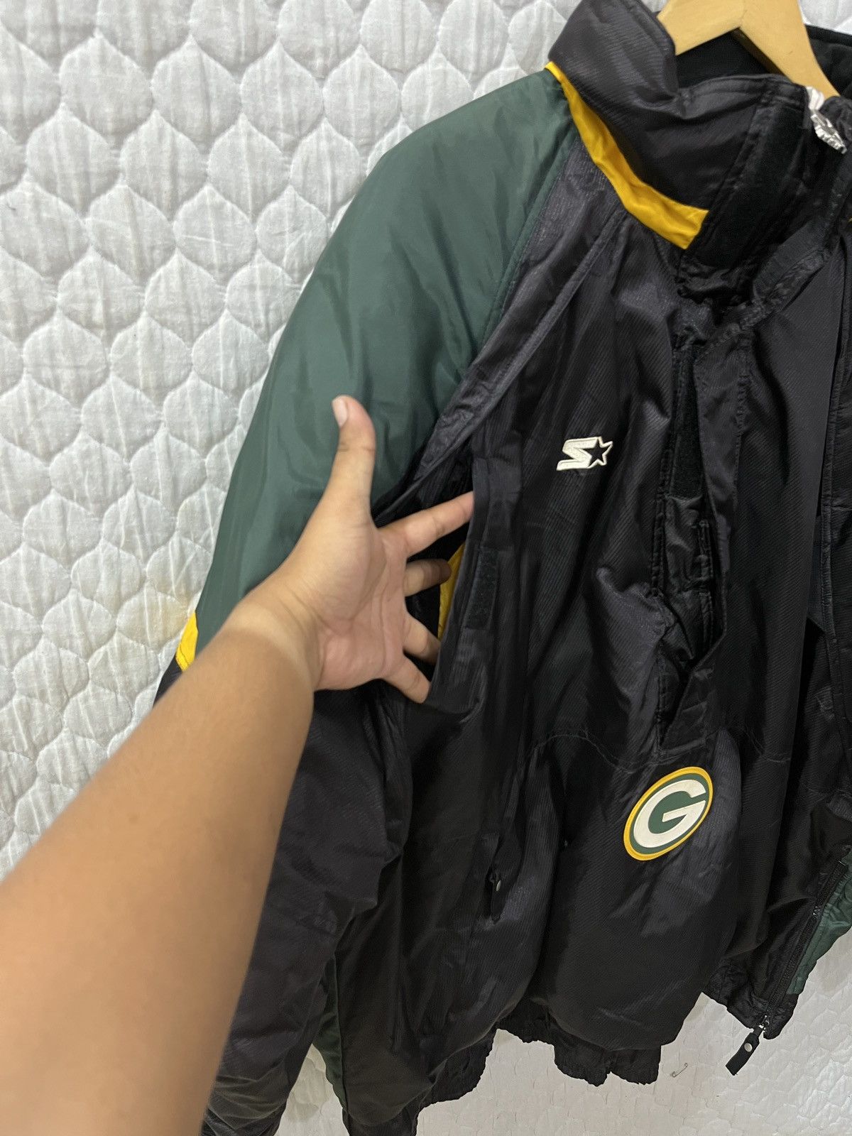 Starter 🔥🔥🔥HYPE STARTER NFL GREEN BAY PACKERS JACKET Size US XXL / EU 58 / 5 - 10 Thumbnail