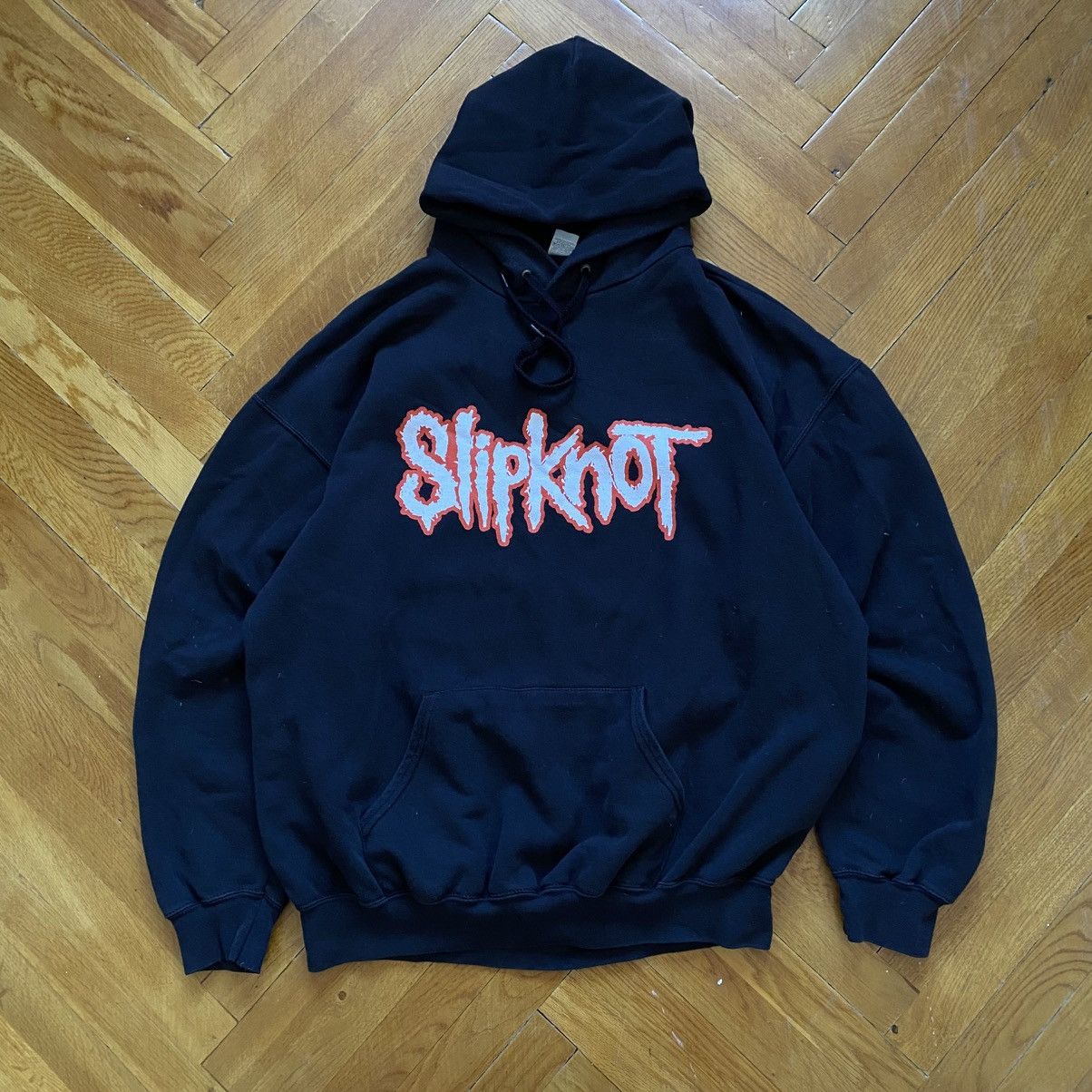 SLIPKNOT Y2K PEOPLE = SHIT BAGGY DOUBLE SIDE PRINT HOODIE