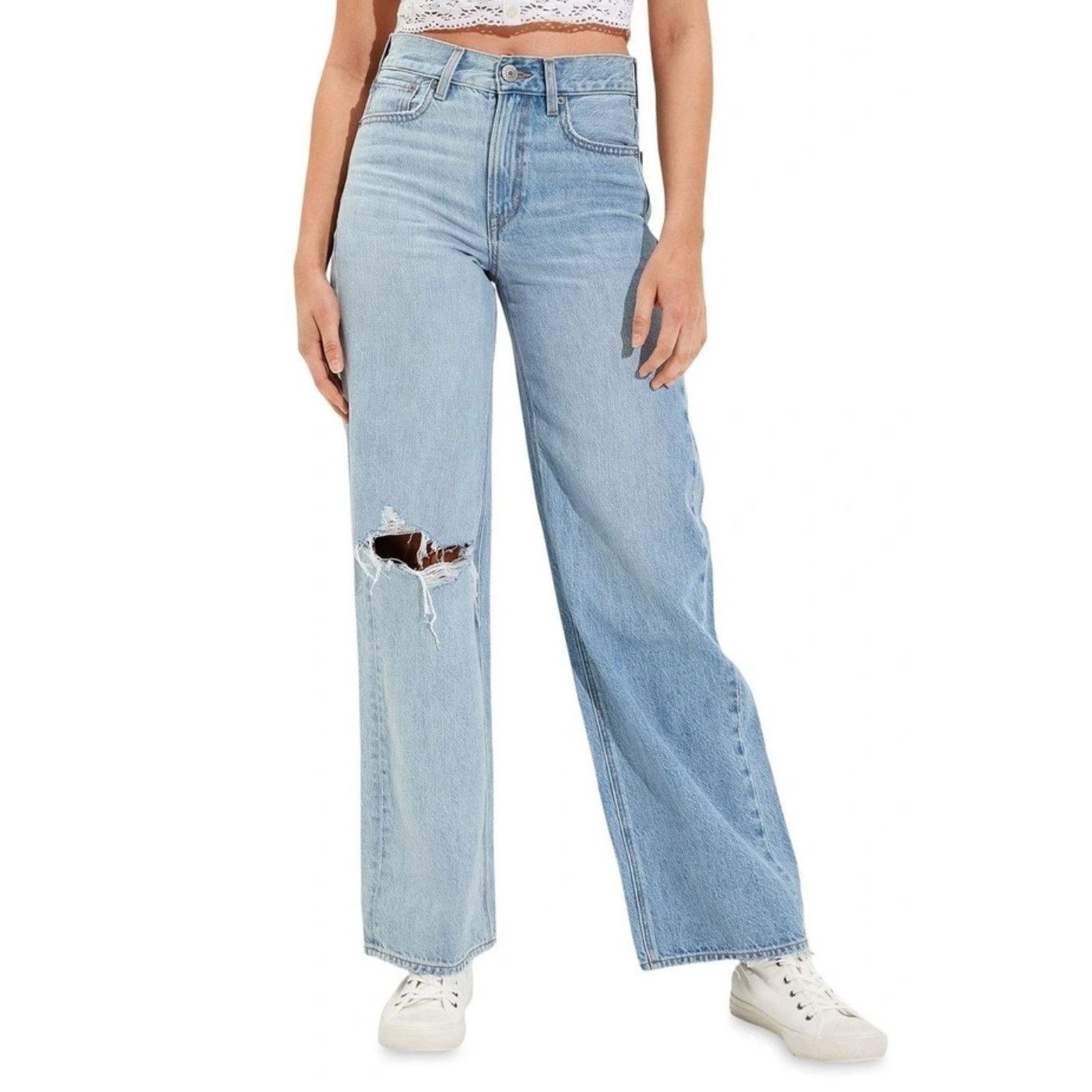 American Eagle Outfitters American Eagle - Skater Jean / 10 / Blue / NWT Size 32" / US 10 / IT 46 - 1 Thumbnail