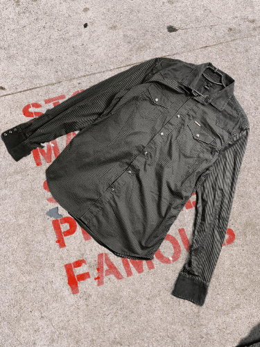 Diesel Diesel Embroidered Logo Short Sleeve Button Up Shirt Y2K Size US L / EU 52-54 / 3 - 1 Thumbnail
