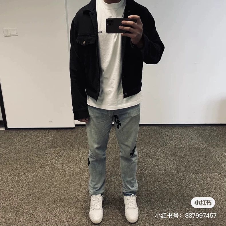 Fear of God Fear of God Four-pocket brass tack gold buckle truck denim Size US M / EU 48-50 / 2 - 8 Thumbnail