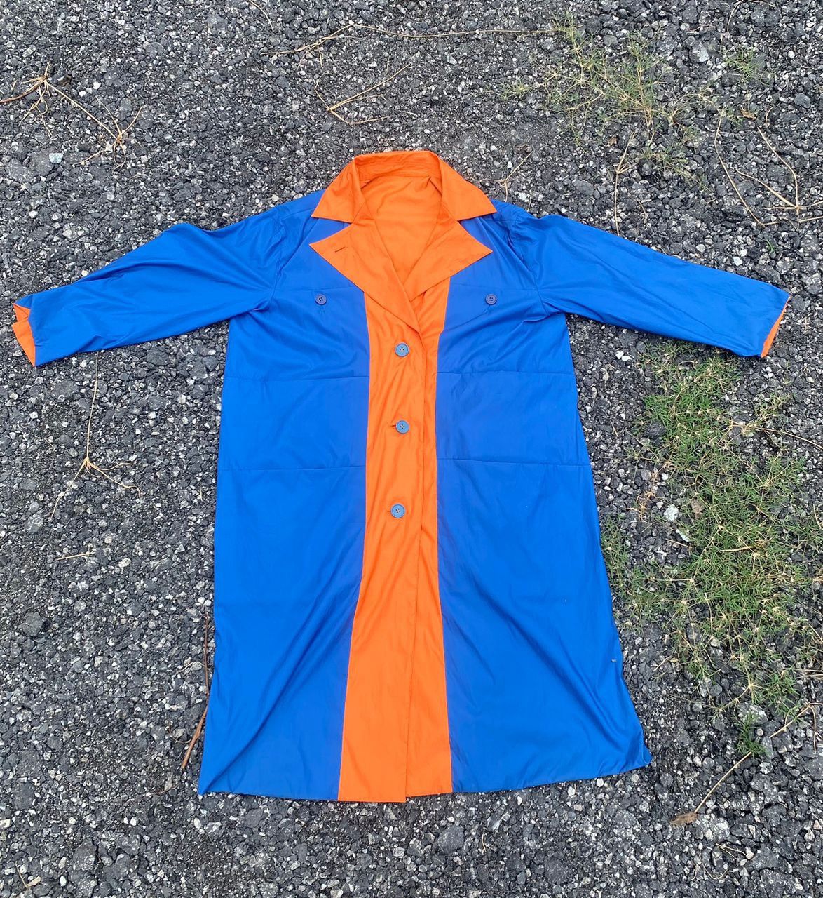 Issey Miyake × Vintage Vintage Issey miyake reversible button up trench coat Size US M / EU 48-50 / 2 - 4 Thumbnail