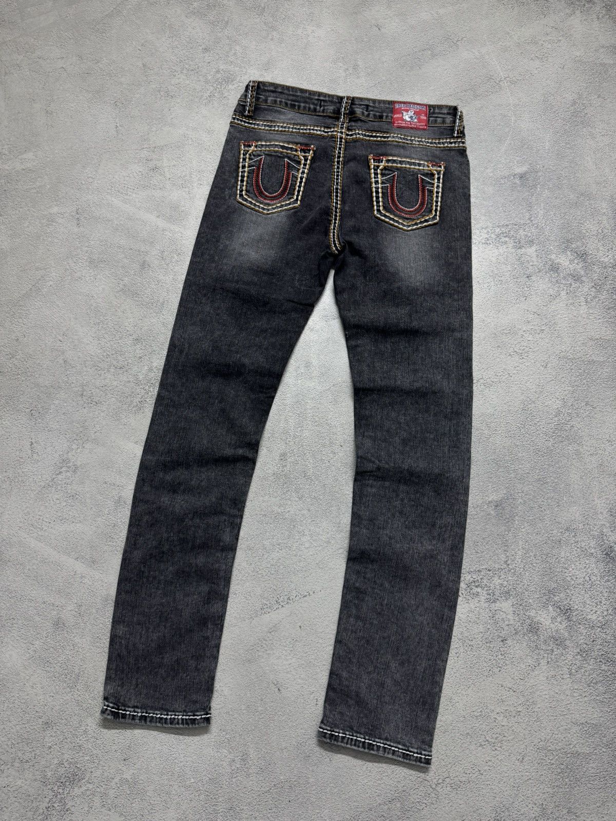 True Religion Vintage Y2k True Religion USA Denim Jeans 90’s Size 33" - 5 Thumbnail