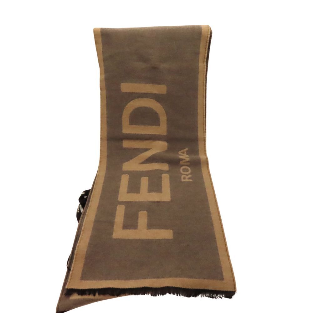 Fendi Fendi FXS124 Wool Silk Scarf Others Scarf FXS124 DUTY FREE for USA
