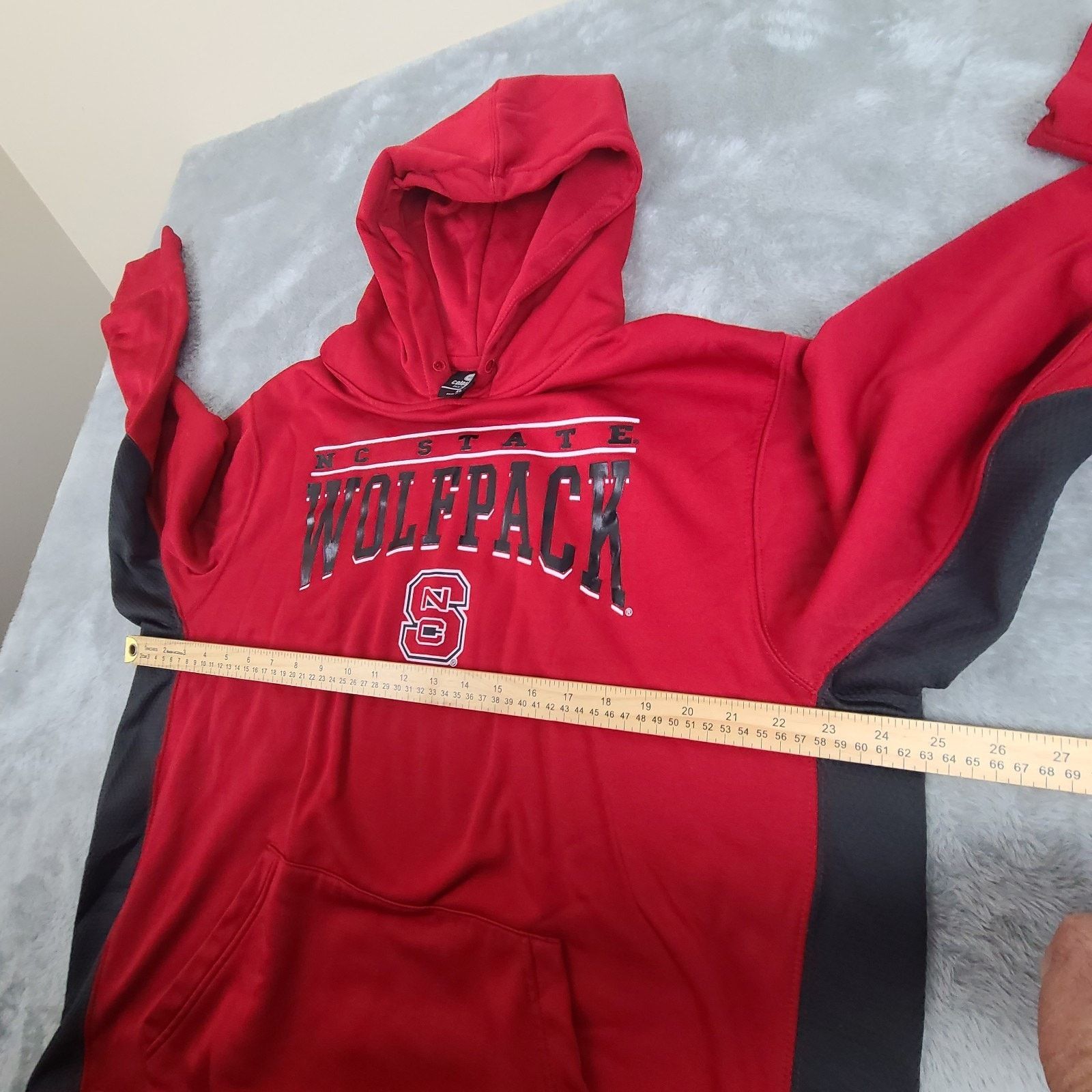 Colosseum Athletics NC State Wolfpack Hooded sweatshirt Size XL Red Size US XL / EU 56 / 4 - 4 Thumbnail