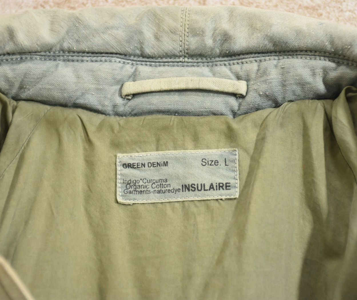 Vintage Insulaire 24aw Bomber Jacket，SizeL Size US L / EU 52-54 / 3 - 7 Thumbnail