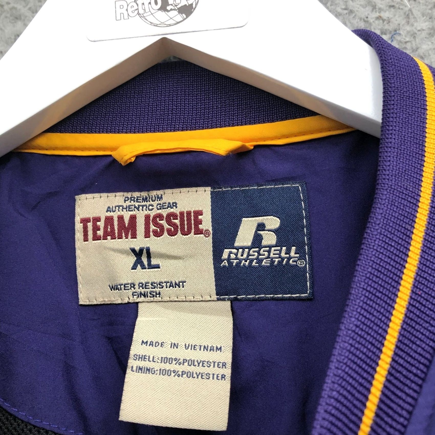 Russell Athletic LSU Louisiana State Tigers Russell Athletic Team Issue Pullover Mens XL Purple Sweatshirt Crew Neck Size US XL / EU 56 / 4 - 3 Thumbnail