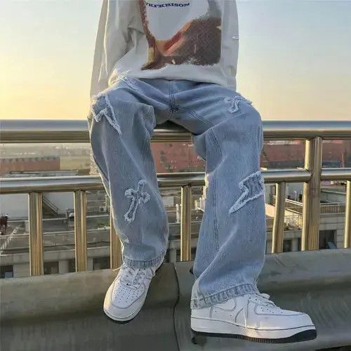 Japanese Brand Men's jeans Size US 34 / EU 50 - 7 Thumbnail