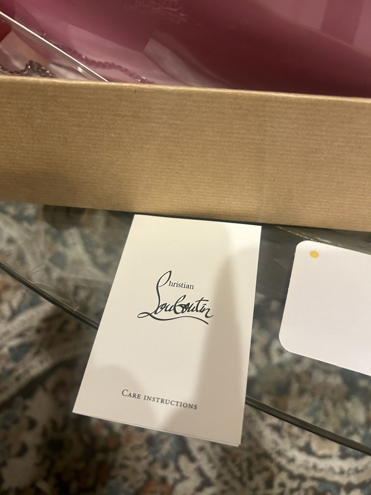 Christian Louboutin Christian Louboutin Loubila Pouch GUMMY/GUMMY w/Box & Tags Size ONE SIZE - 12 Thumbnail