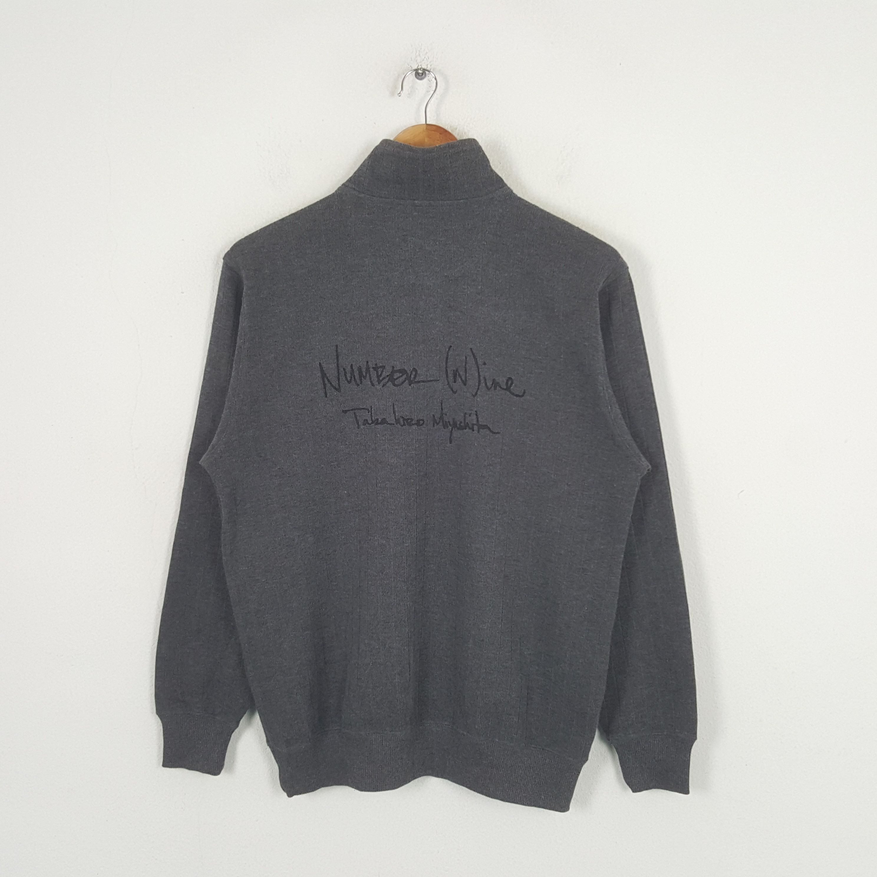 Kansai Yamamoto Vintage Kansai X Number (N)ine Custom Art Sweatshirt C286N19 Size US S / EU 44-46 / 1 - 1 Thumbnail