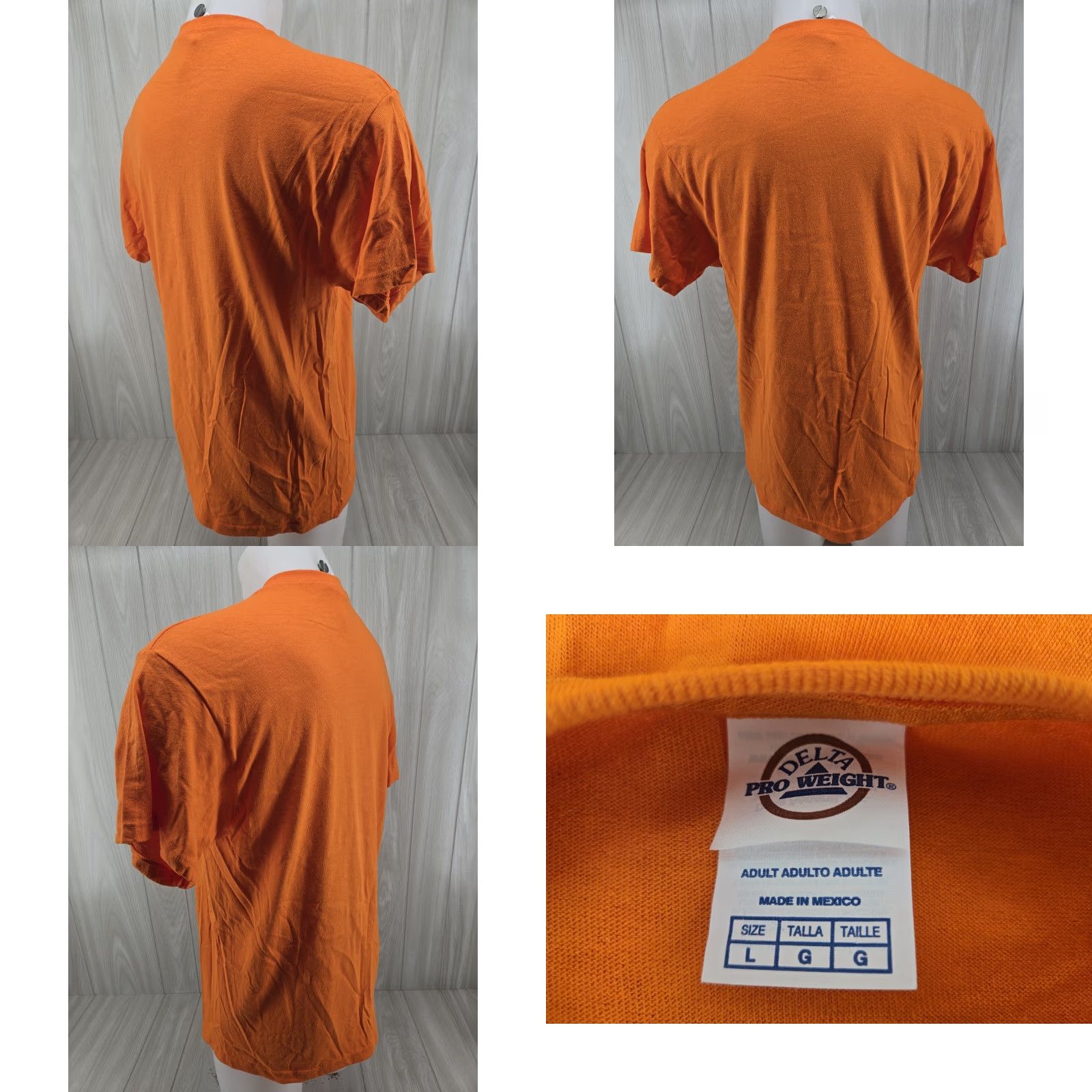 Delta Auburn Tigers 2013 SEC Champions Shirt Delta Adult Large Orange T-Shirt Men Size US L / EU 52-54 / 3 - 8 Thumbnail