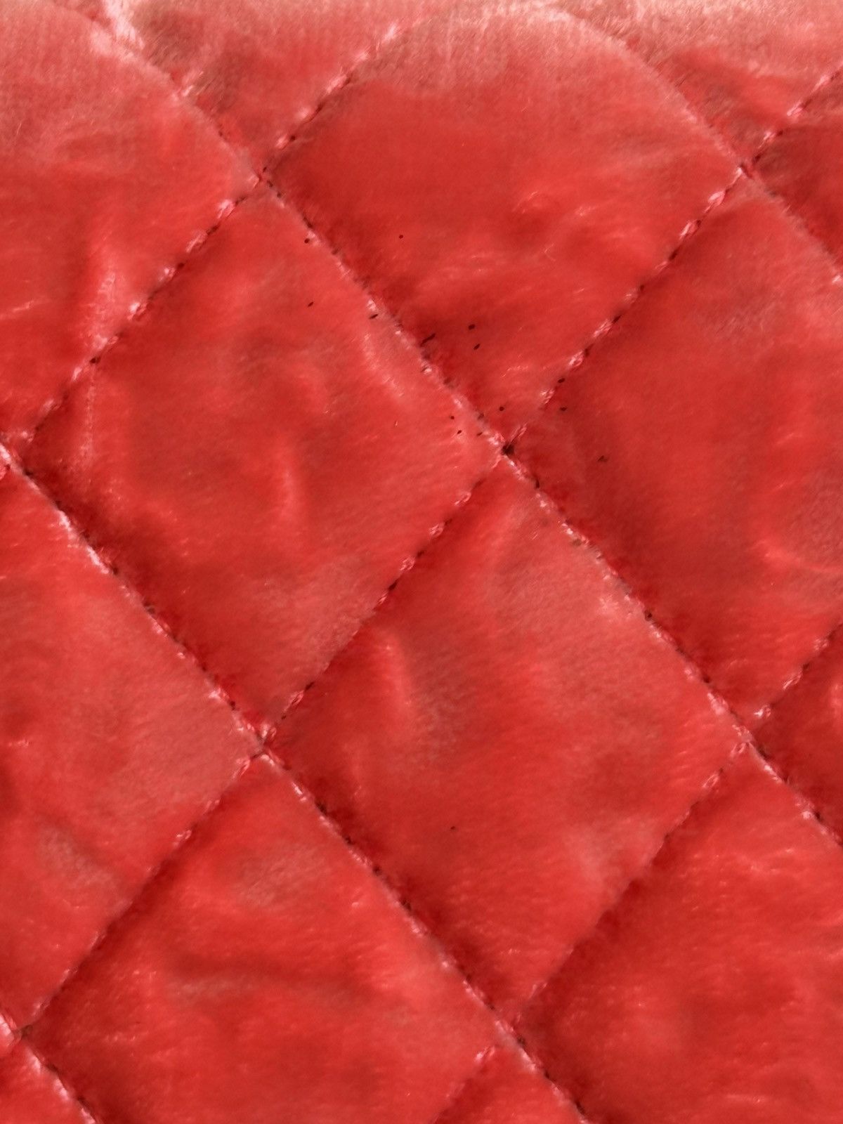 Chanel Chanel - 2014 - Pink Velvet Medium Double Flap Shoulder Bag Size ONE SIZE - 24 Thumbnail