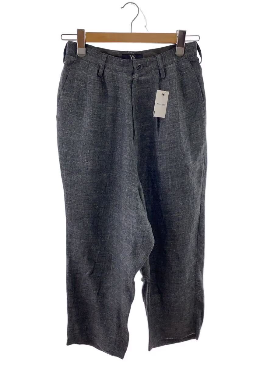 Yohji Yamamoto yohji yamamoto Y’s LINEN TWEED PLEATS TAPERED PANTS Size US 27 - 1 Thumbnail