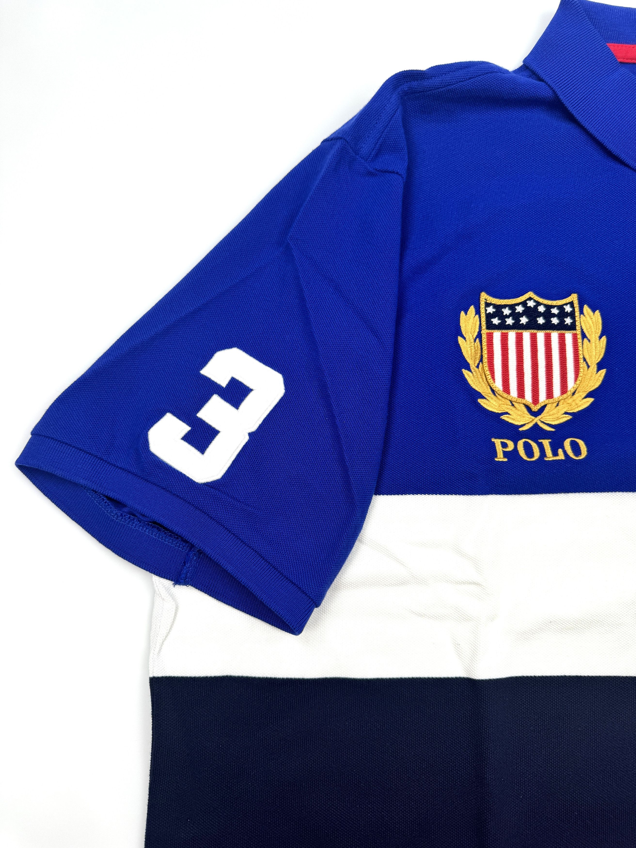 Polo Ralph Lauren POLO RALPH LAUREN XXL CLASSIC FIT SHIELD MESH POLO SHIRT Size US XXL / EU 58 / 5 - 2 Thumbnail