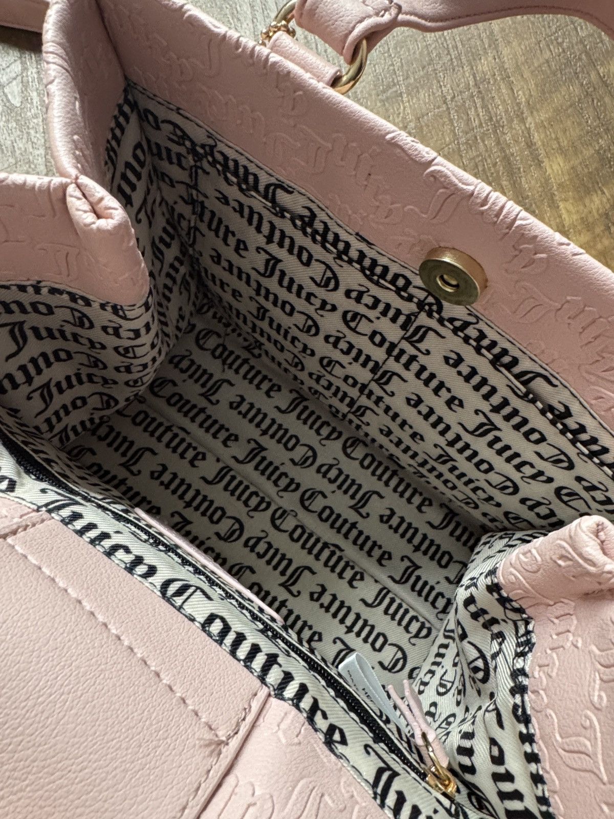 Juicy Couture Juicy Couture Pink Dimond Handbag Size ONE SIZE - 11 Thumbnail