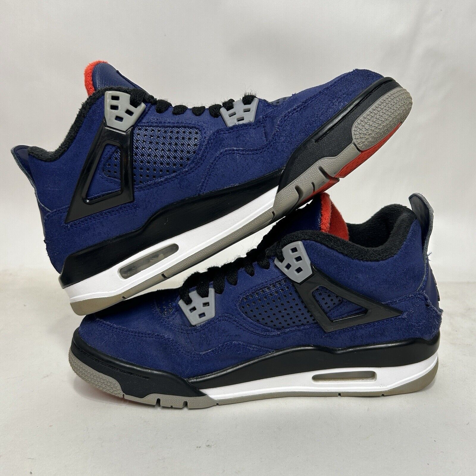 Jordan Brand Nike Air Jordan 4 Retro GS “Winterized/Loyal Blue” 2024 Size US 7.5 / IT 37.5 - 3 Thumbnail