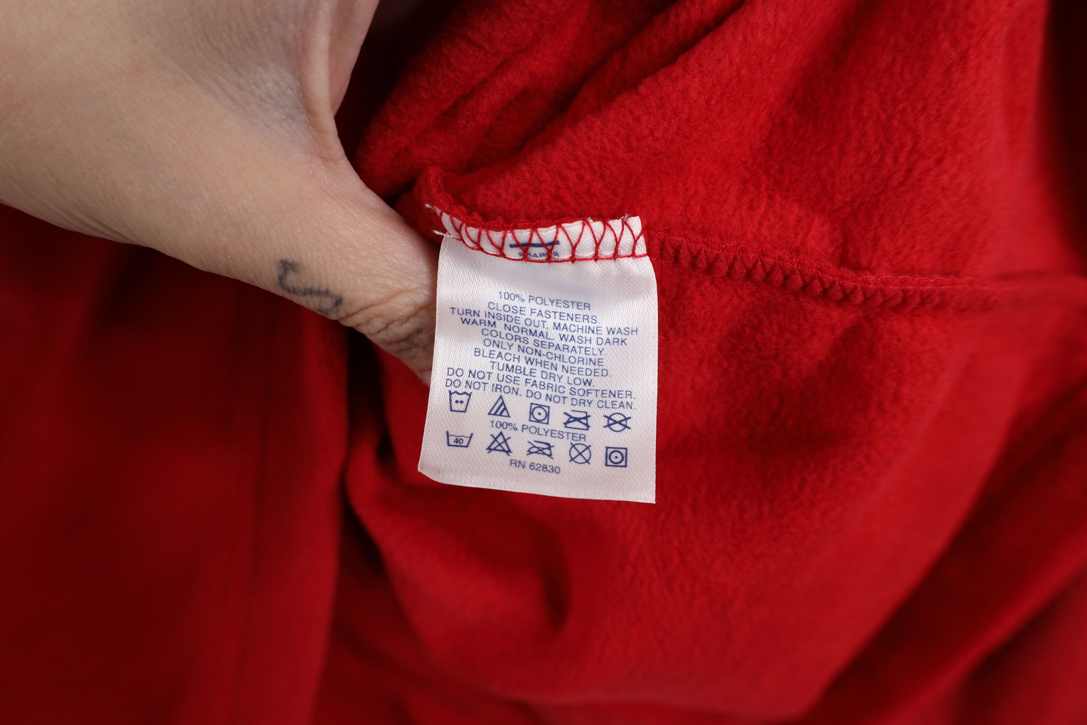 Lands' End × Vintage Deadstock Vintage Y2K Lands End Half Zip Pullover Sweater Size US L / EU 52-54 / 3 - 9 Thumbnail