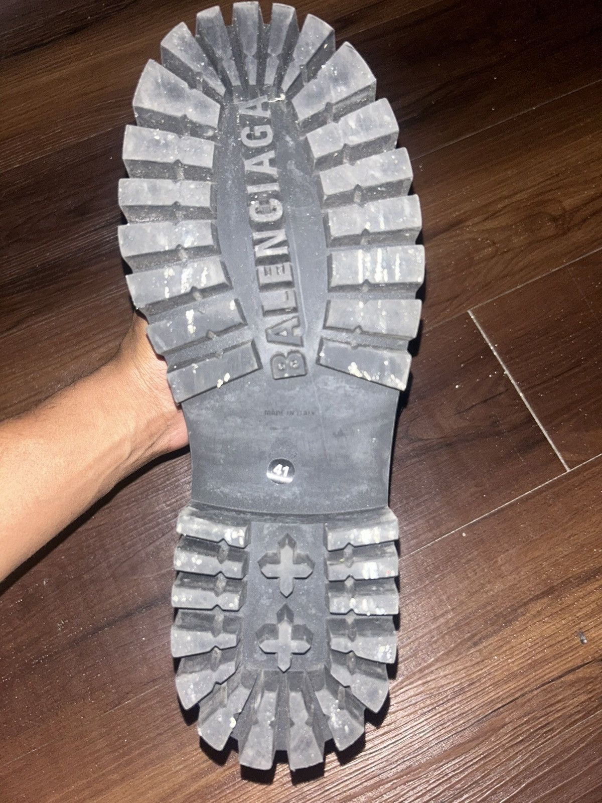 Balenciaga Balenciaga Strike Boots (Distressed Canvas) Size US 9 / EU 42 - 4 Thumbnail