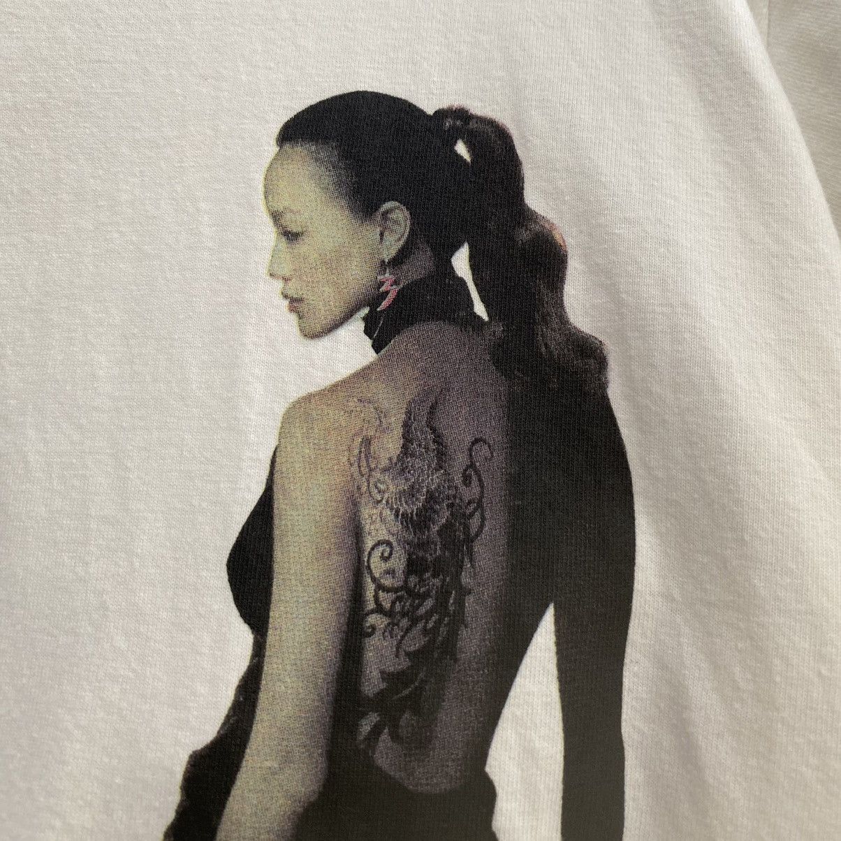 Vintage Thrashed Vintage Y2K My Wife Is A Gangster 3 ERD GRUNGE TEE Size US M / EU 48-50 / 2 - 4 Thumbnail