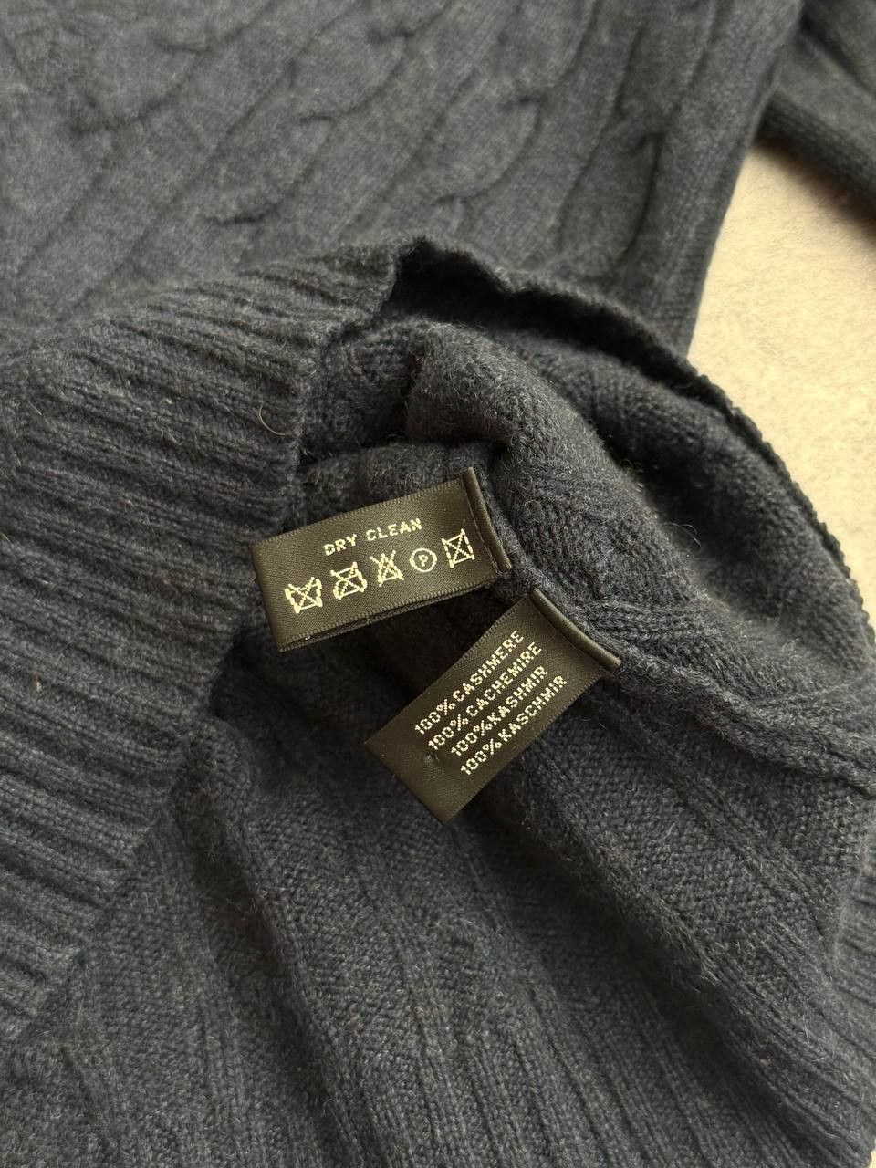 Polo Ralph Lauren Ralph Lauren Black Label Cable-Knit 100% Cashmere Sweater Size S / US 4 / IT 40 - 6 Thumbnail