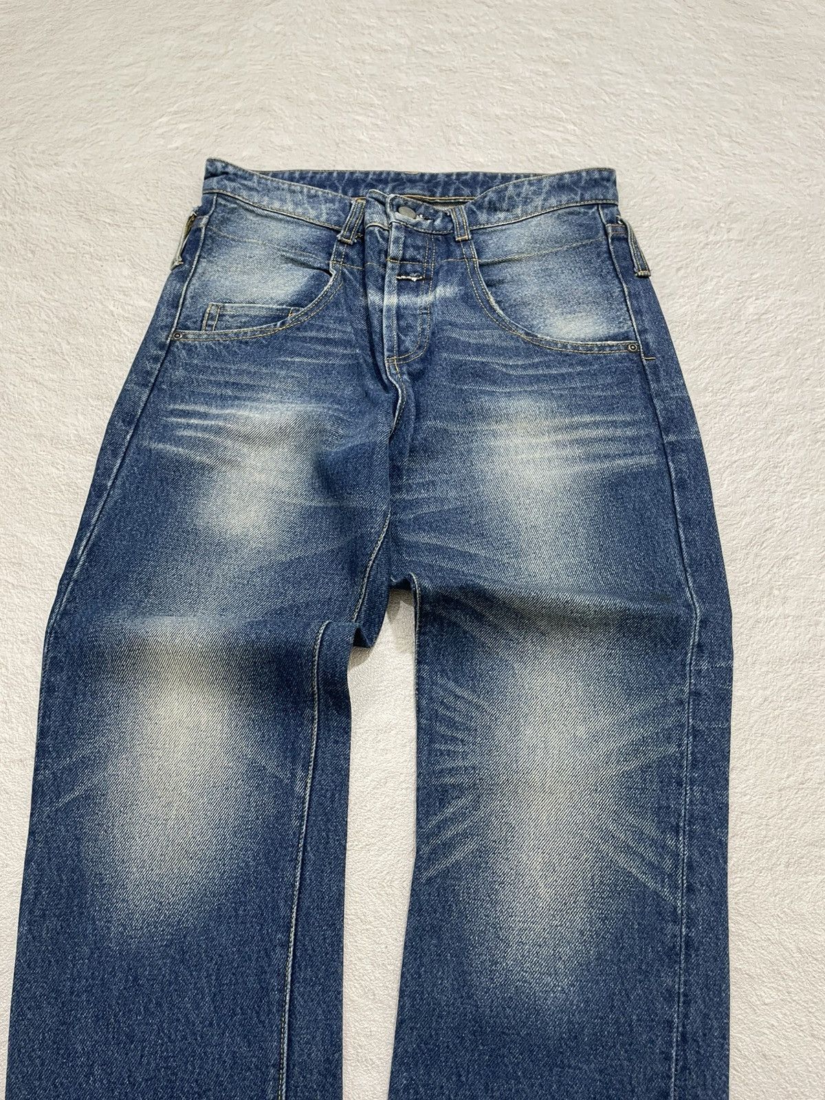 Japanese Brand 2000s Jeanasis Rare Faded y2k Style Size US 28 / EU 44 - 2 Thumbnail