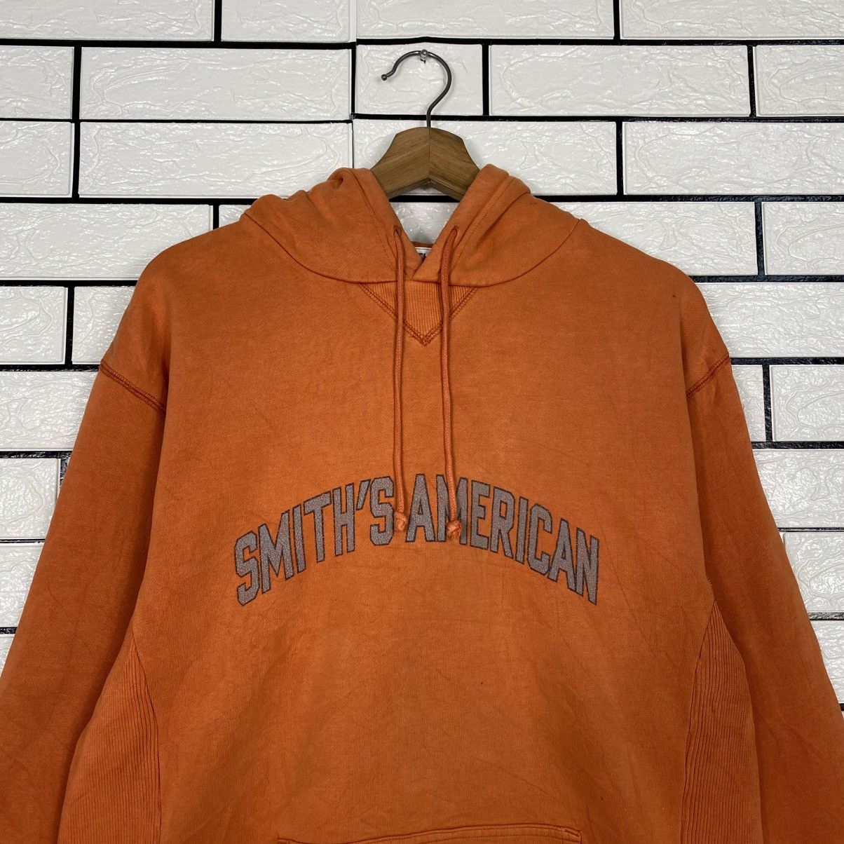 Japanese Brand 📌Vintage Hoodie Pull Over Smith's American Since 1906 Size US L / EU 52-54 / 3 - 13 Thumbnail