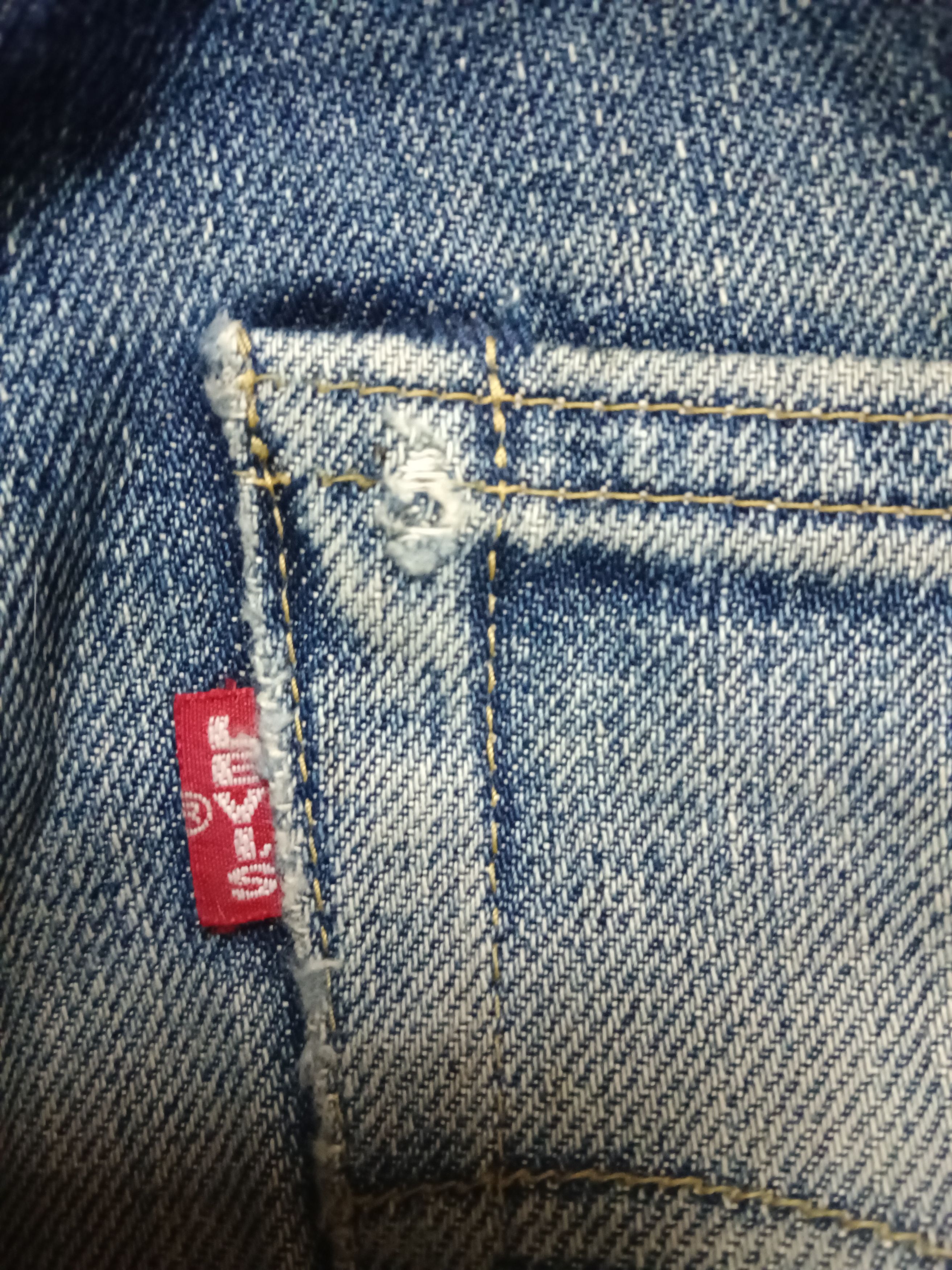Levi's Vintage Clothing × Vintage Levi's BIg E Salvage Japan Size US 27 - 5 Thumbnail