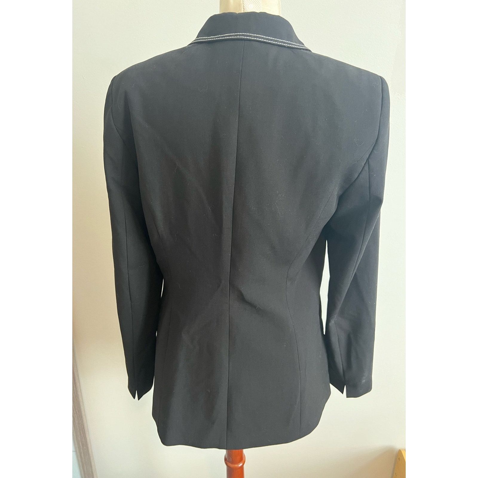 Calvin Klein Calvin Klein Single Button Classic Black Blazer Size 6 Size M / US 6-8 / IT 42-44 - 5 Thumbnail