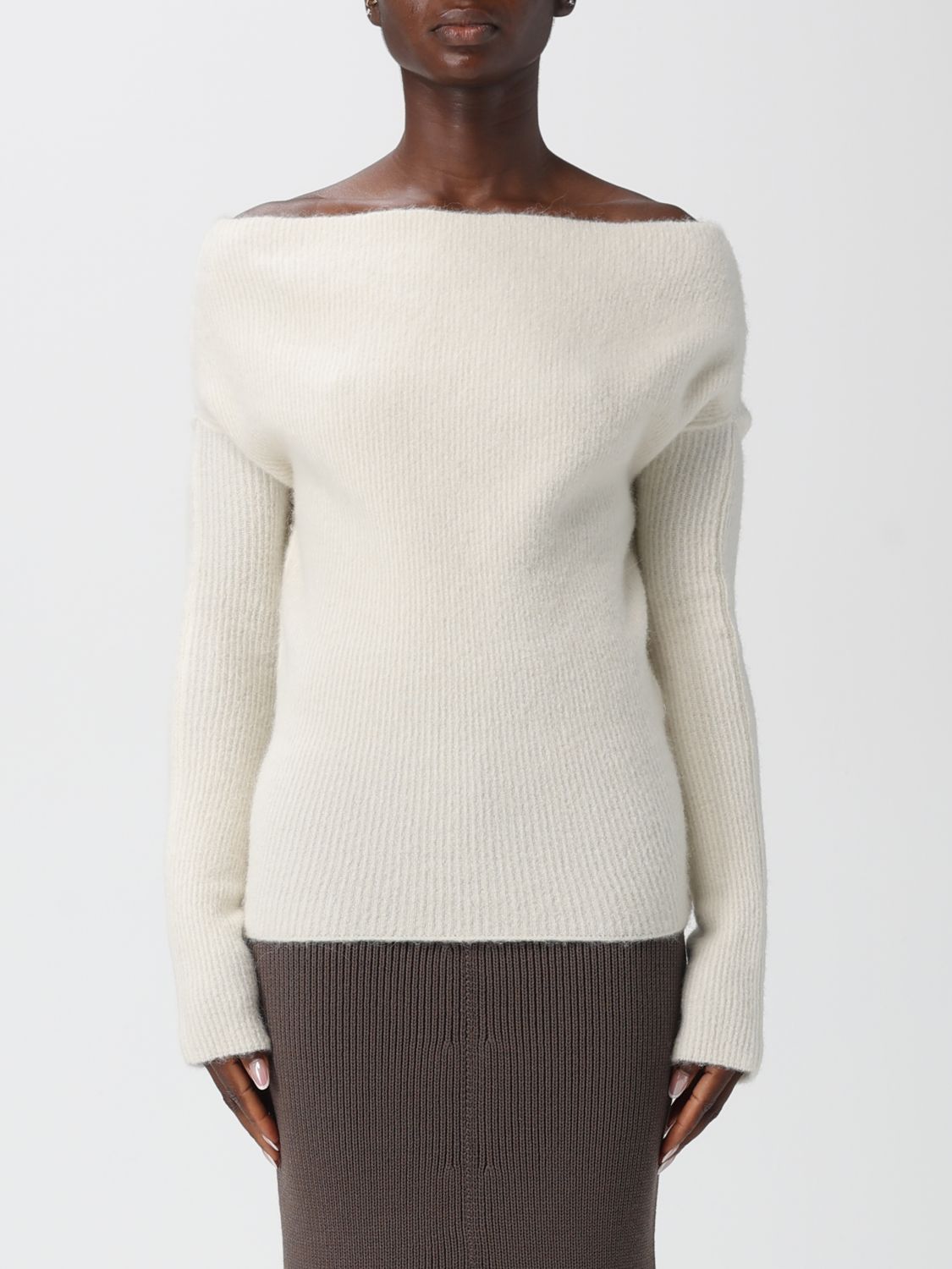 Rick Owens Rick Owens Sweater Woman White Size M / US 6-8 / IT 42-44 - 1 Thumbnail