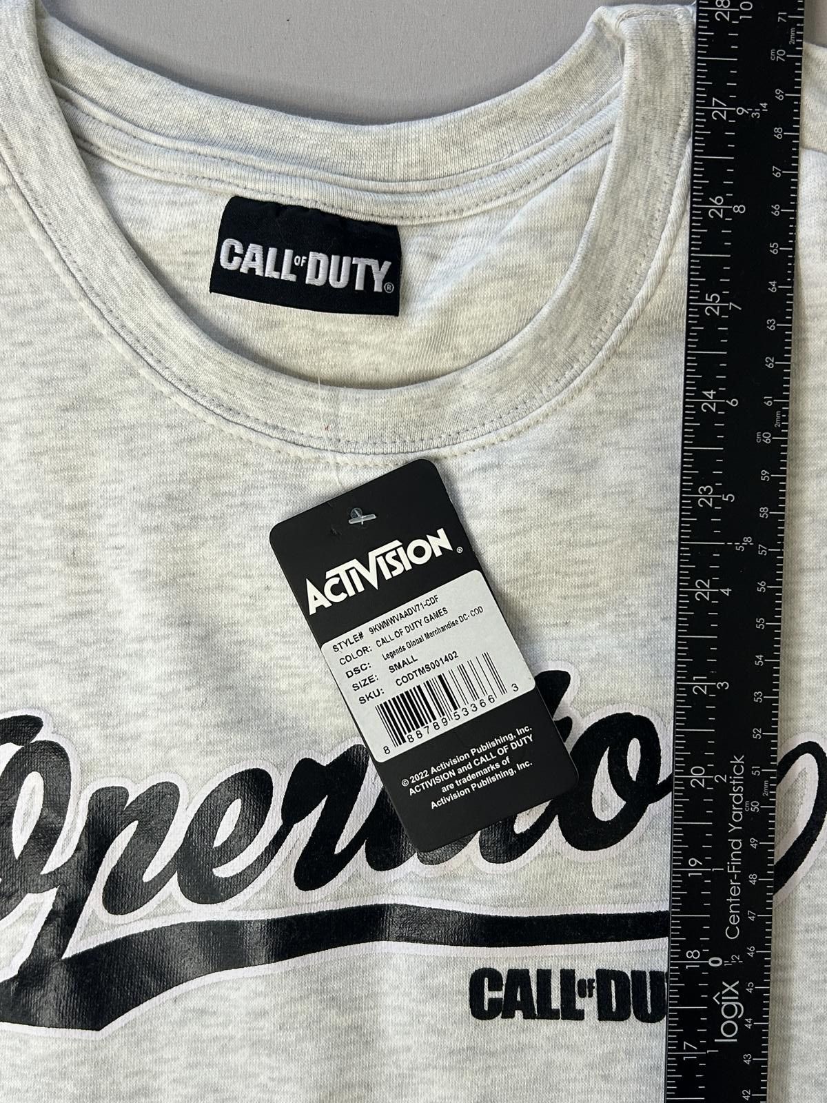 Other Call of Duty Operator Gray Crewneck Sweatshirt Small NWT Size US S / EU 44-46 / 1 - 4 Thumbnail