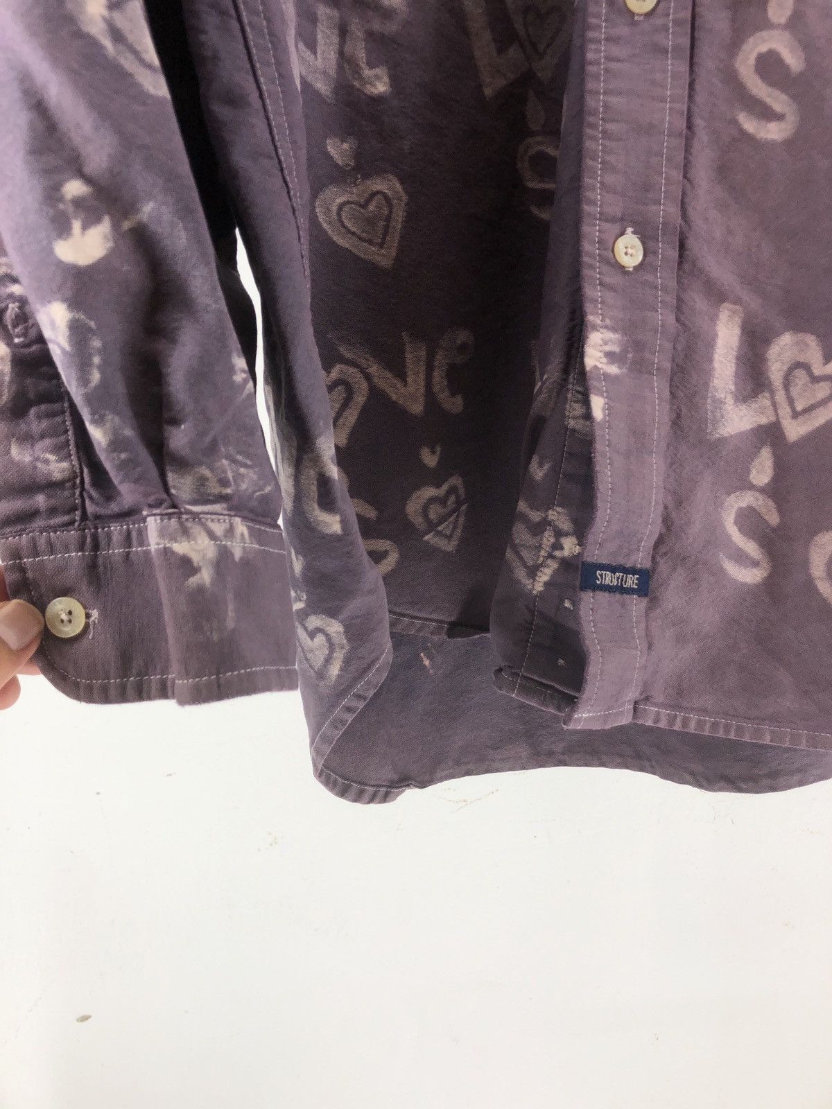 Seditionaries × Vintage Vintage All Over Print AOP LOVE Spellout Trompe L’oeil Size US XL / EU 56 / 4 - 4 Thumbnail