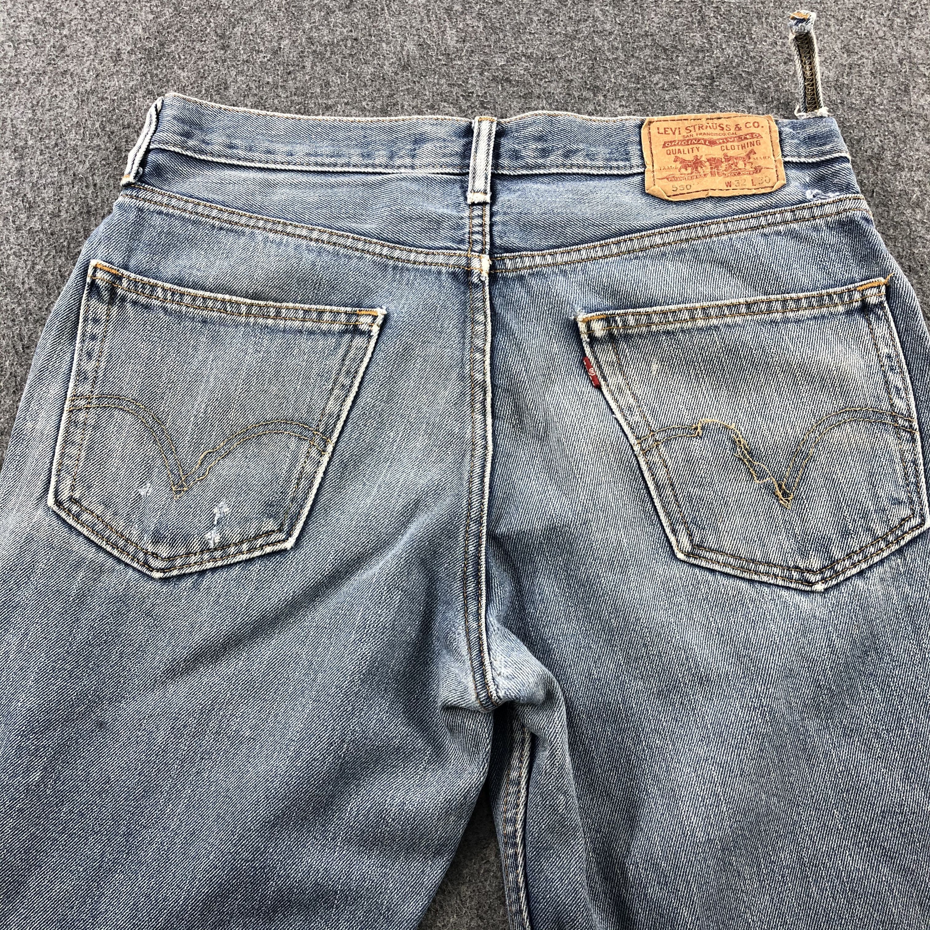 Levi's × Vintage Vintage Blue Wash Levis 550 Jeans-JM1857 Size US 33 - 9 Thumbnail