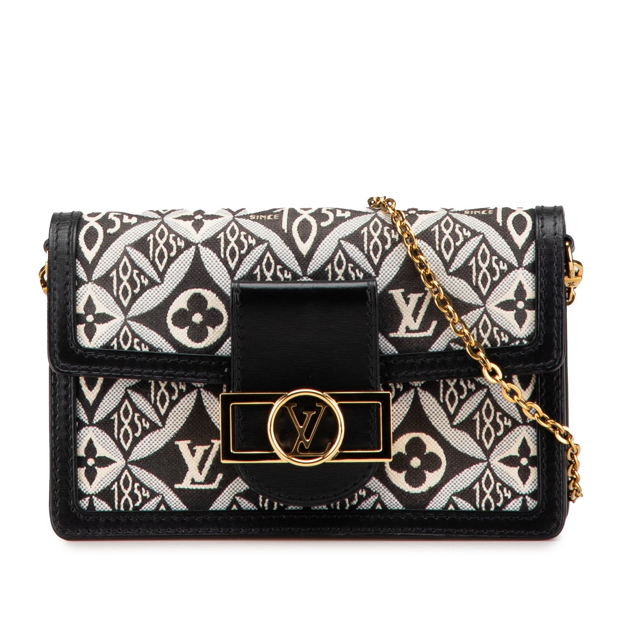 Louis Vuitton Louis Vuitton Monogram Since 1854 Dauphine Chain Wallet Black Size ONE SIZE - 1 Thumbnail