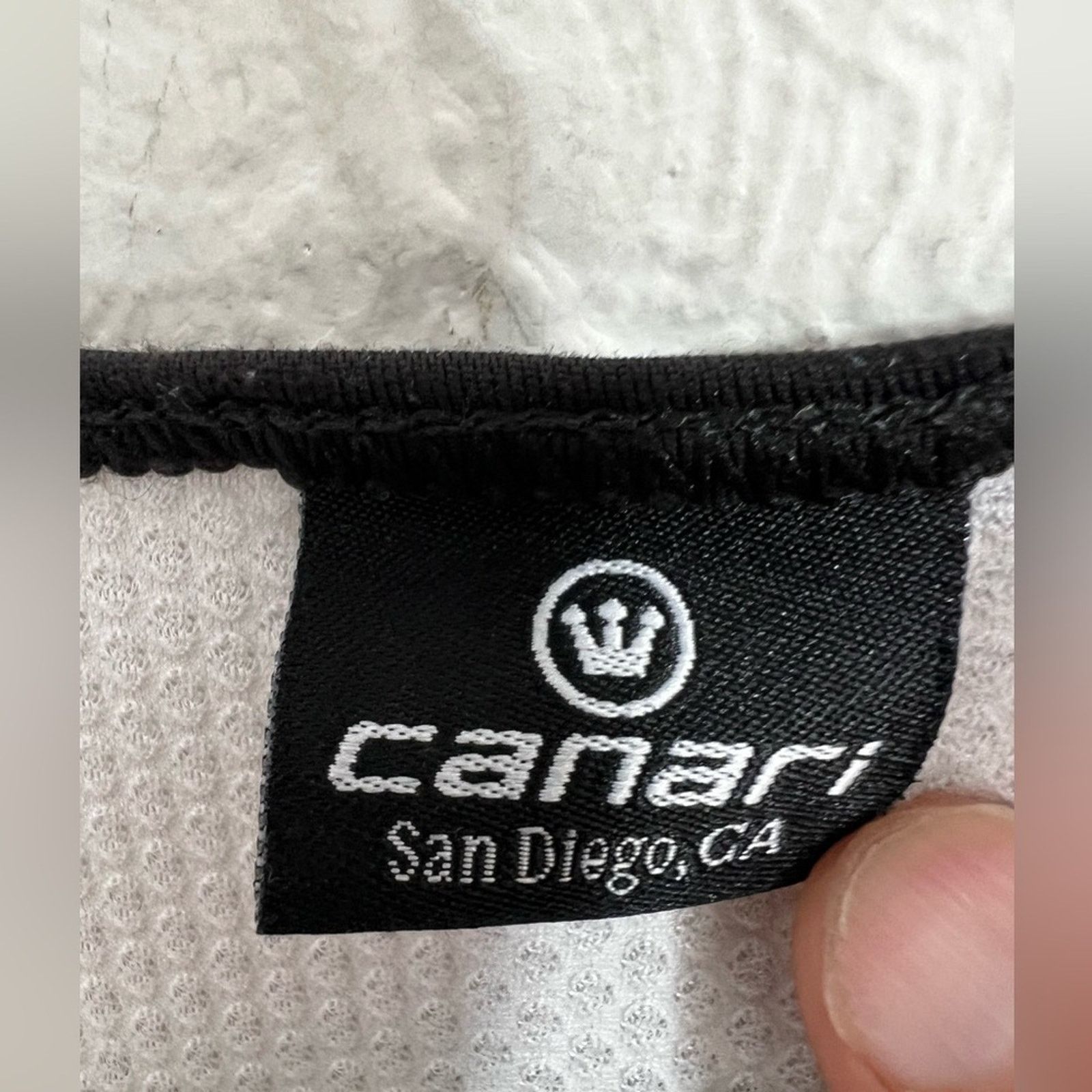 Canari Canari Bib Shorts Cycling Men San Diego TREK Nylon Spandex Size US 33 - 4 Thumbnail