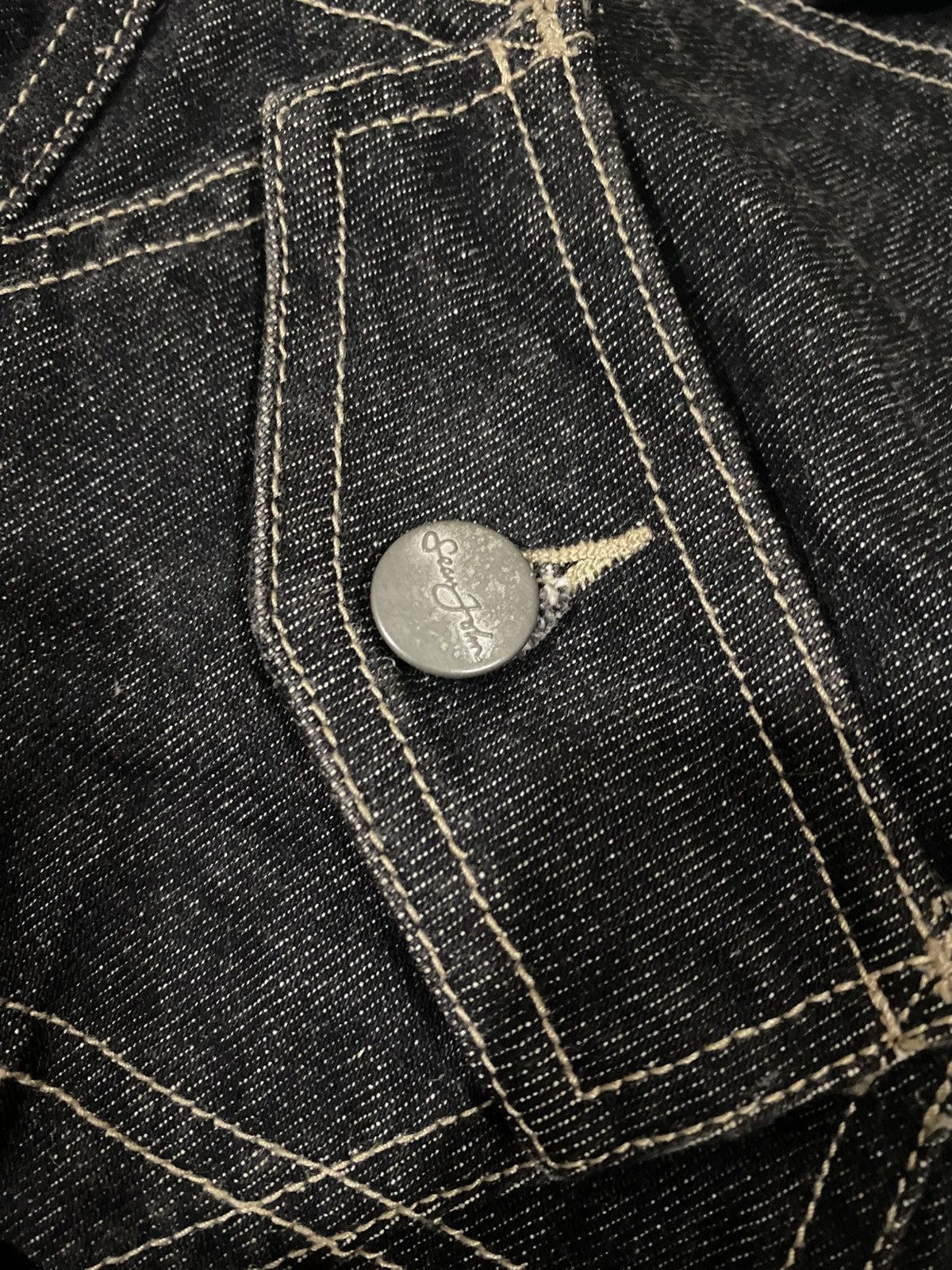 Sean John Y2K Sean John Baggy Carpenter Overalls Denim Size US 41 - 9 Thumbnail