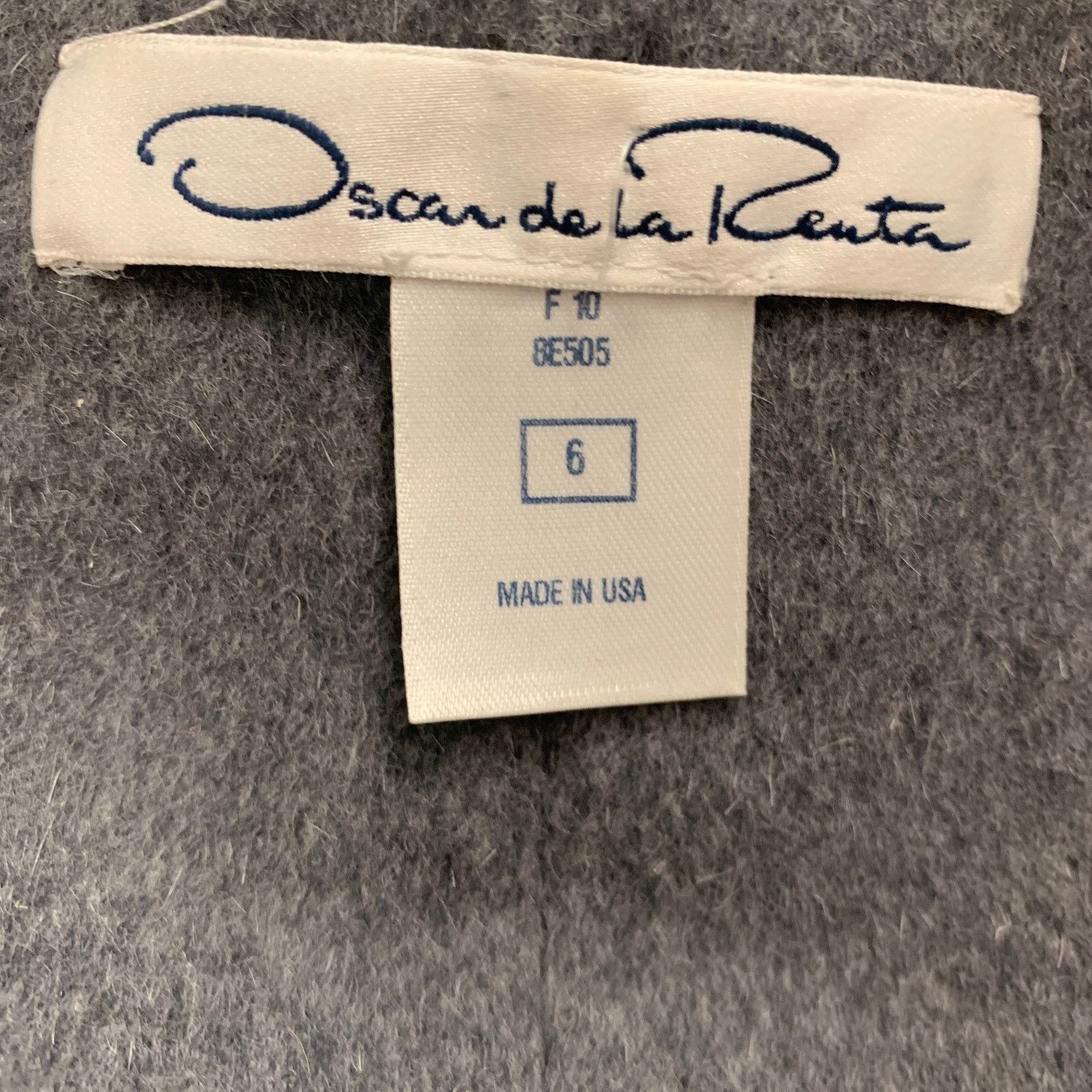 Oscar De La Renta OSCAR DE LA RENTA Size 6 Yellow Red Virgin Wool Blend Jacket Size M / US 6-8 / IT 42-44 - 6 Thumbnail