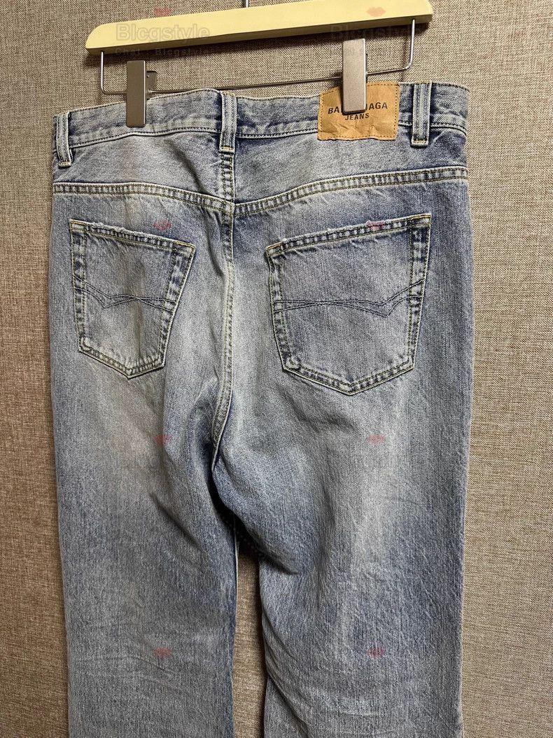 Balenciaga Balenciaga size S Vintage Flare Denim Pants Size US 27 - 7 Thumbnail