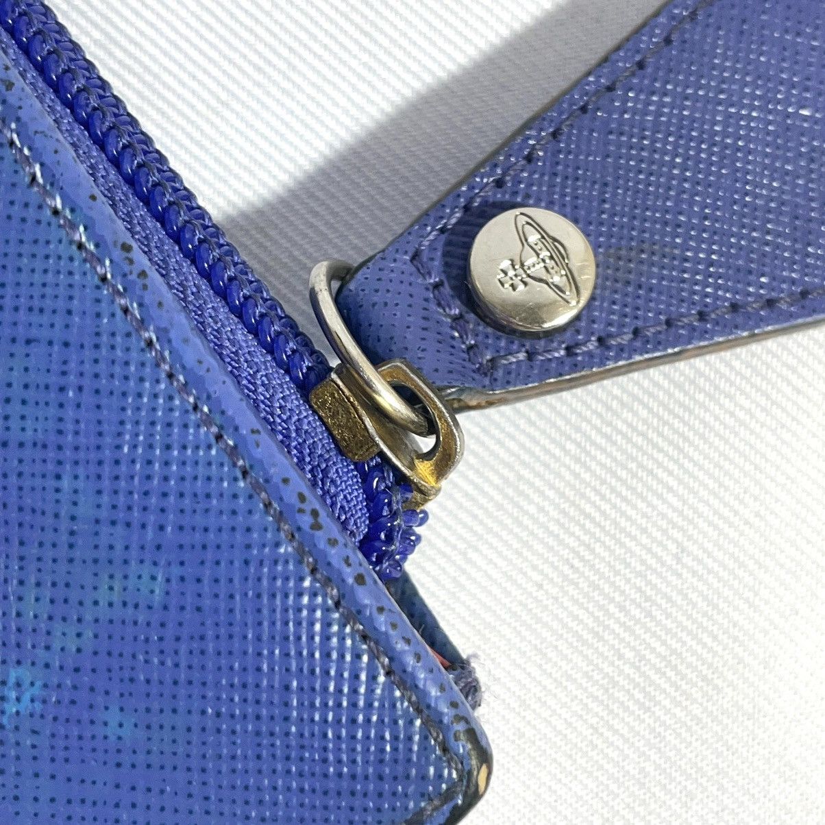 Vivienne Westwood Saffiano Bifold Orb Long Wallet Size ONE SIZE - 8 Thumbnail