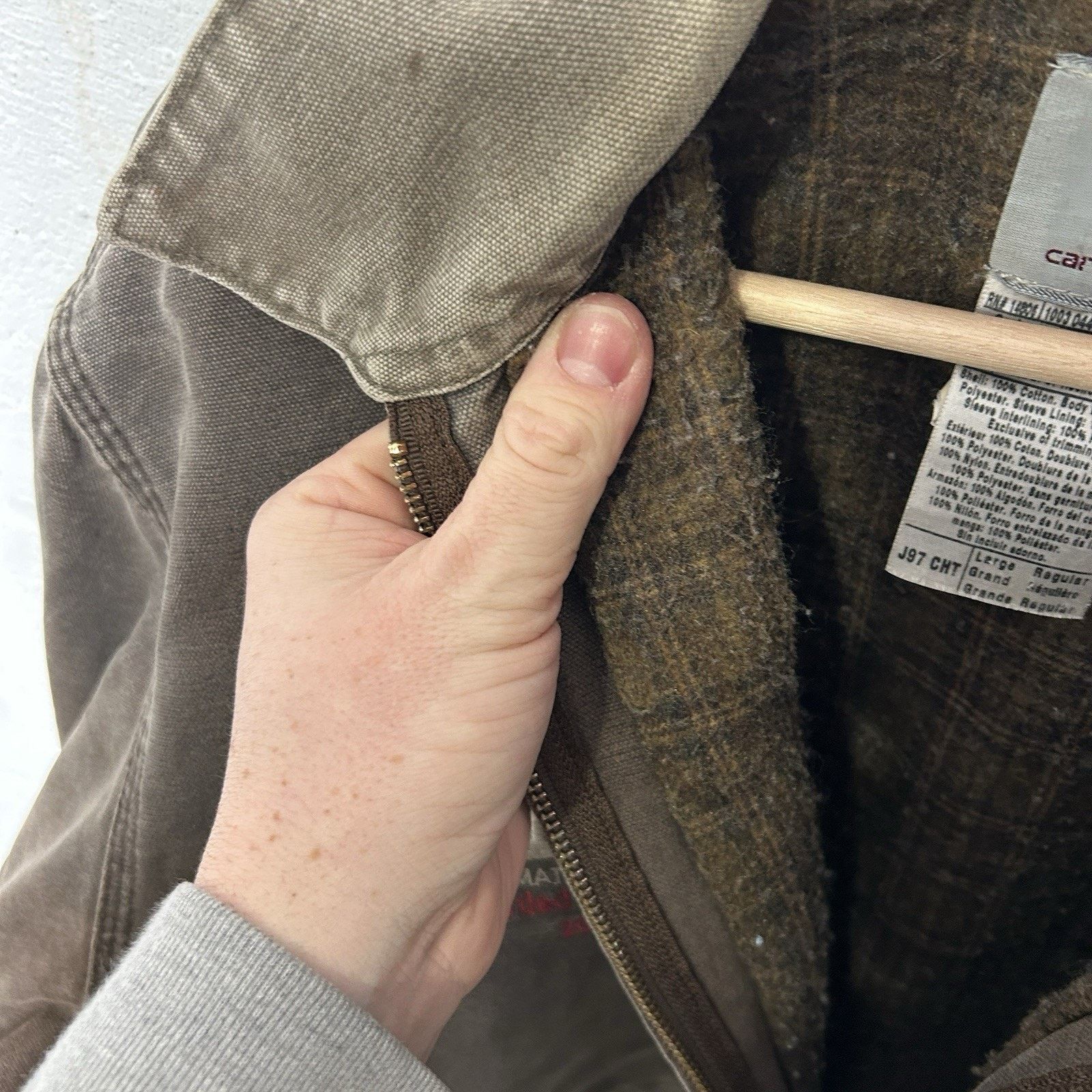 Carhartt Vintage Carhartt Blanket-Lined” Jacket “Chestnut Brown” J97 Size US L / EU 52-54 / 3 - 16 Thumbnail
