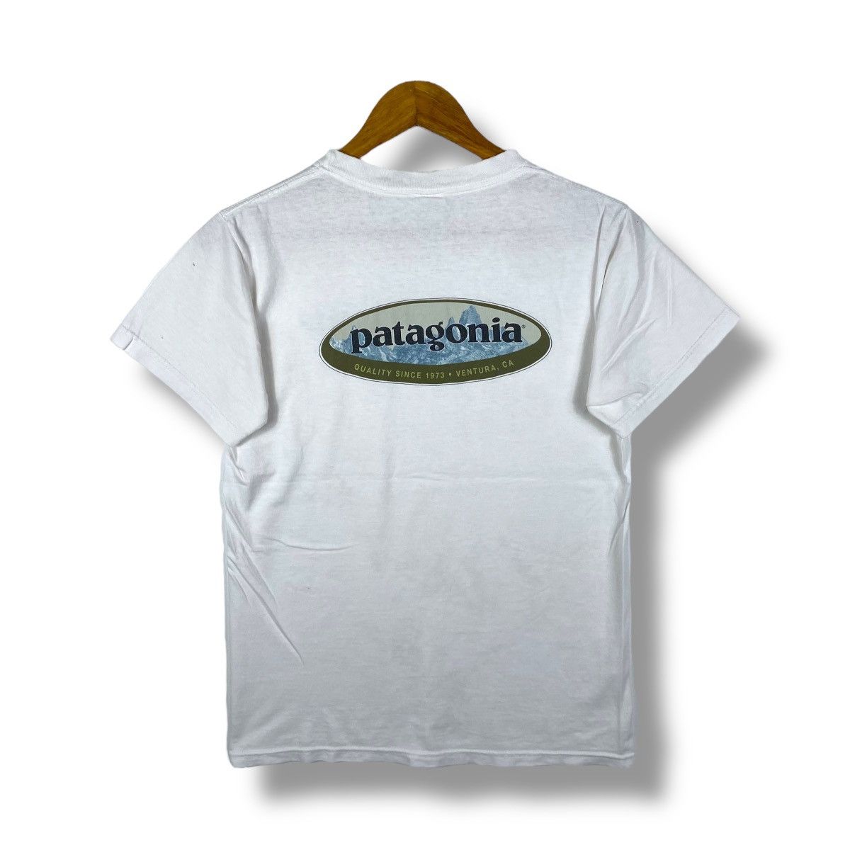 Patagonia Vintage 00's PATAGONIA Logo Graphic Tee Shirt Small Size Size US S / EU 44-46 / 1 - 1 Thumbnail