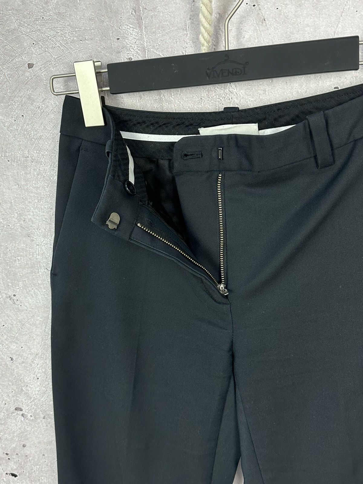 3.1 Phillip Lim 3.1 Phillip Lim Black Cotton Basic Cropped Women’s Pants Size 28" / US 6 / IT 42 - 5 Thumbnail