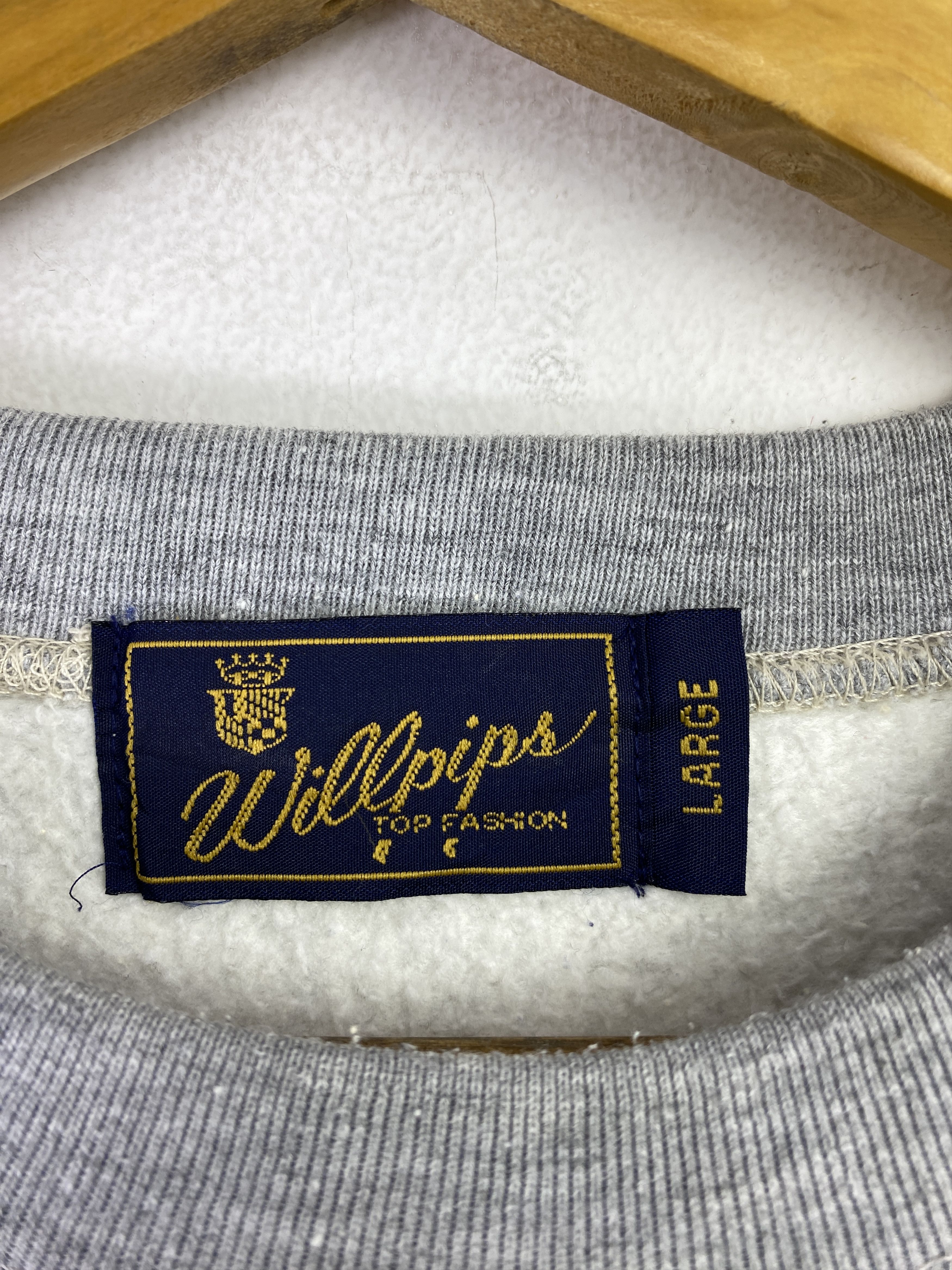 Vintage Vintage Plain Crewneck Pullvoer Fleece Sweatshirt SH0362 Size US L / EU 52-54 / 3 - 5 Thumbnail