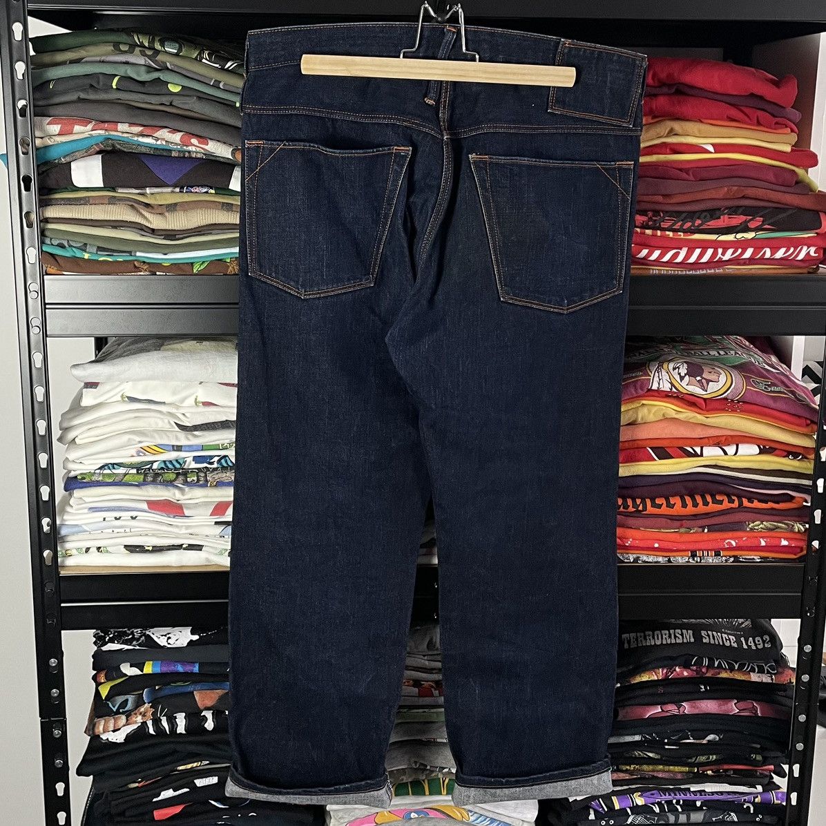 Japanese Brand Garbstore Brand Selvedge denim Made in Japan Avent garde Size US 34 / EU 50 - 3 Thumbnail
