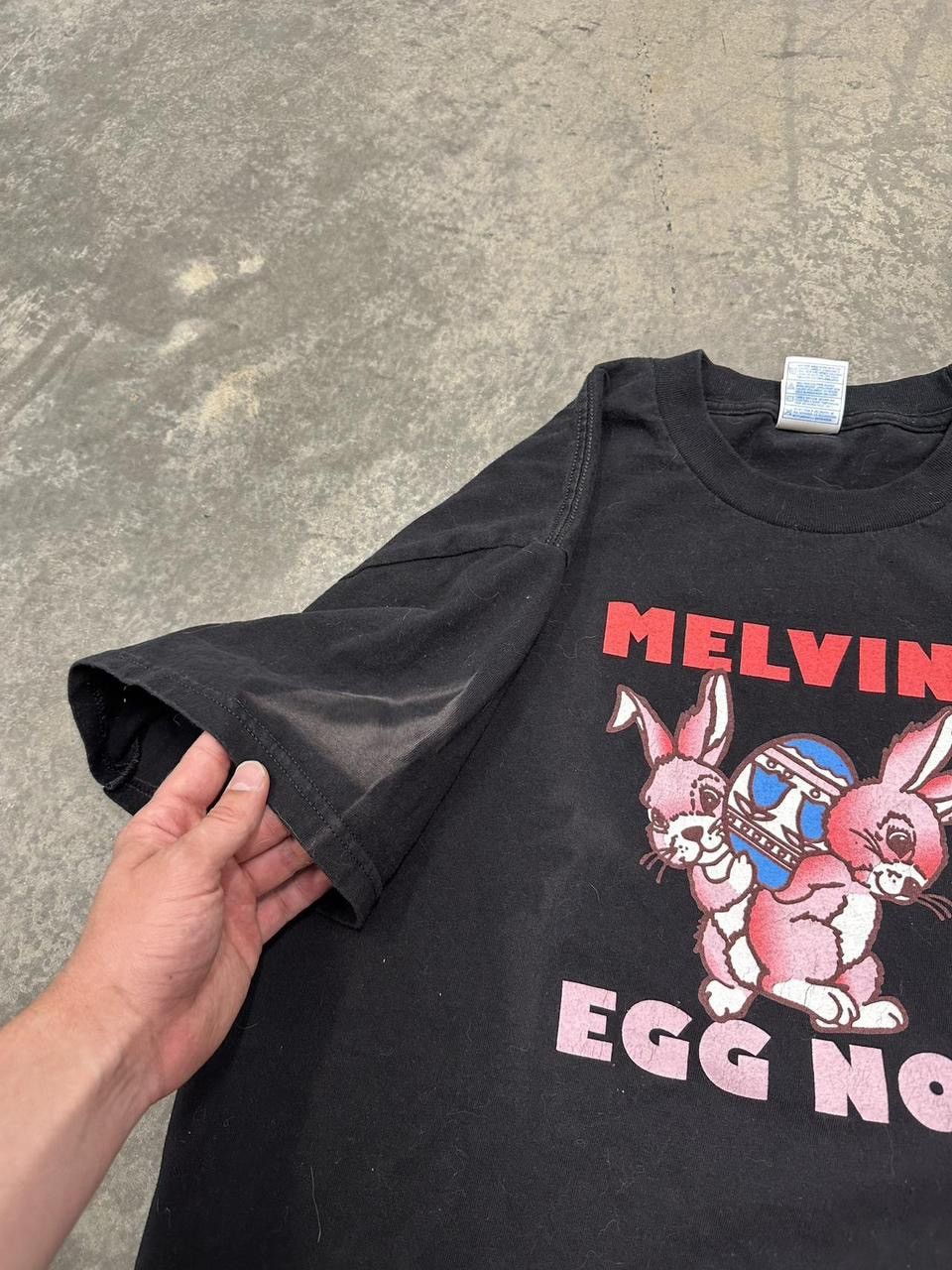 Band Tees Vintage Melvins Egg Nog Sludge Band Graphic Shirt Size Large Size US L / EU 52-54 / 3 - 3 Thumbnail