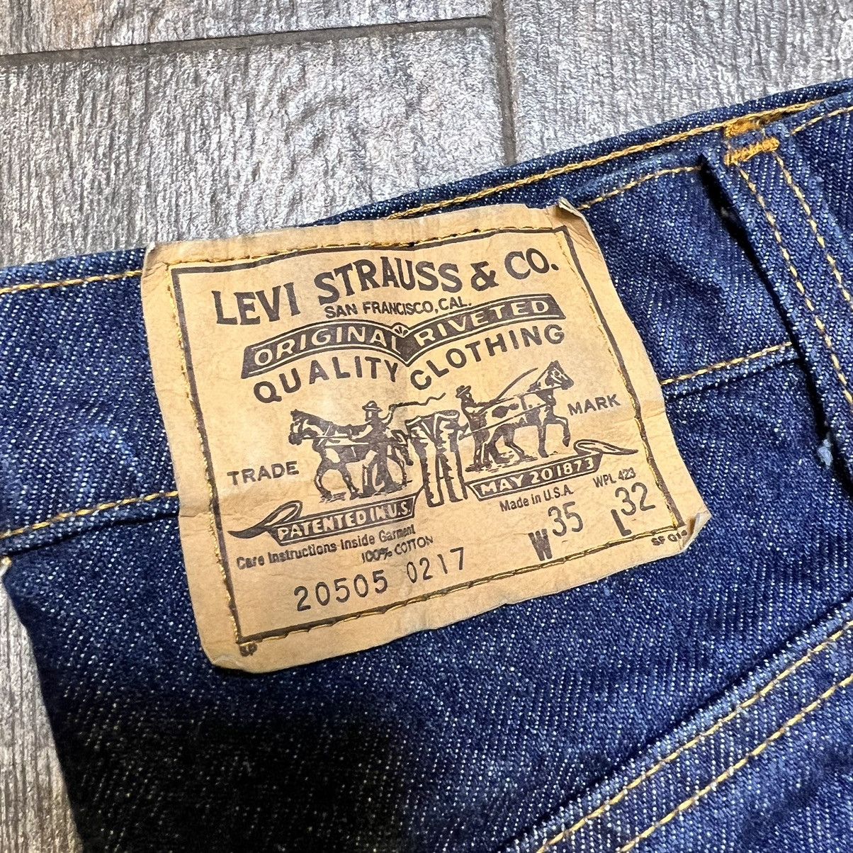 Levi's Made in USA Levi’s 505 orange tab Size US 35 - 2 Thumbnail