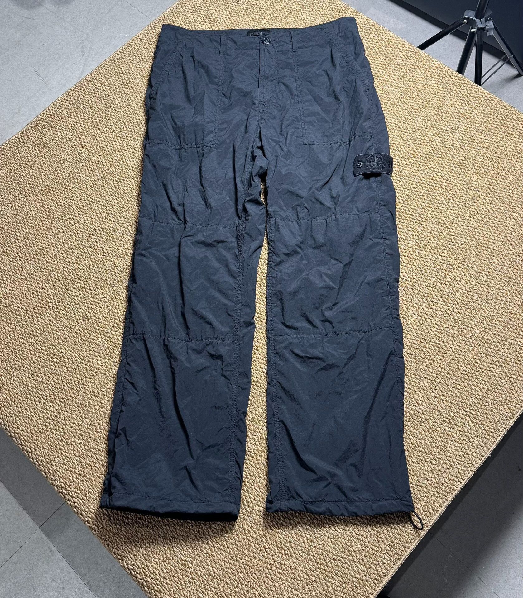 Stone Island Stone Island 25SS Black Nylon Pants Size US 36 / EU 52 - 1 Thumbnail