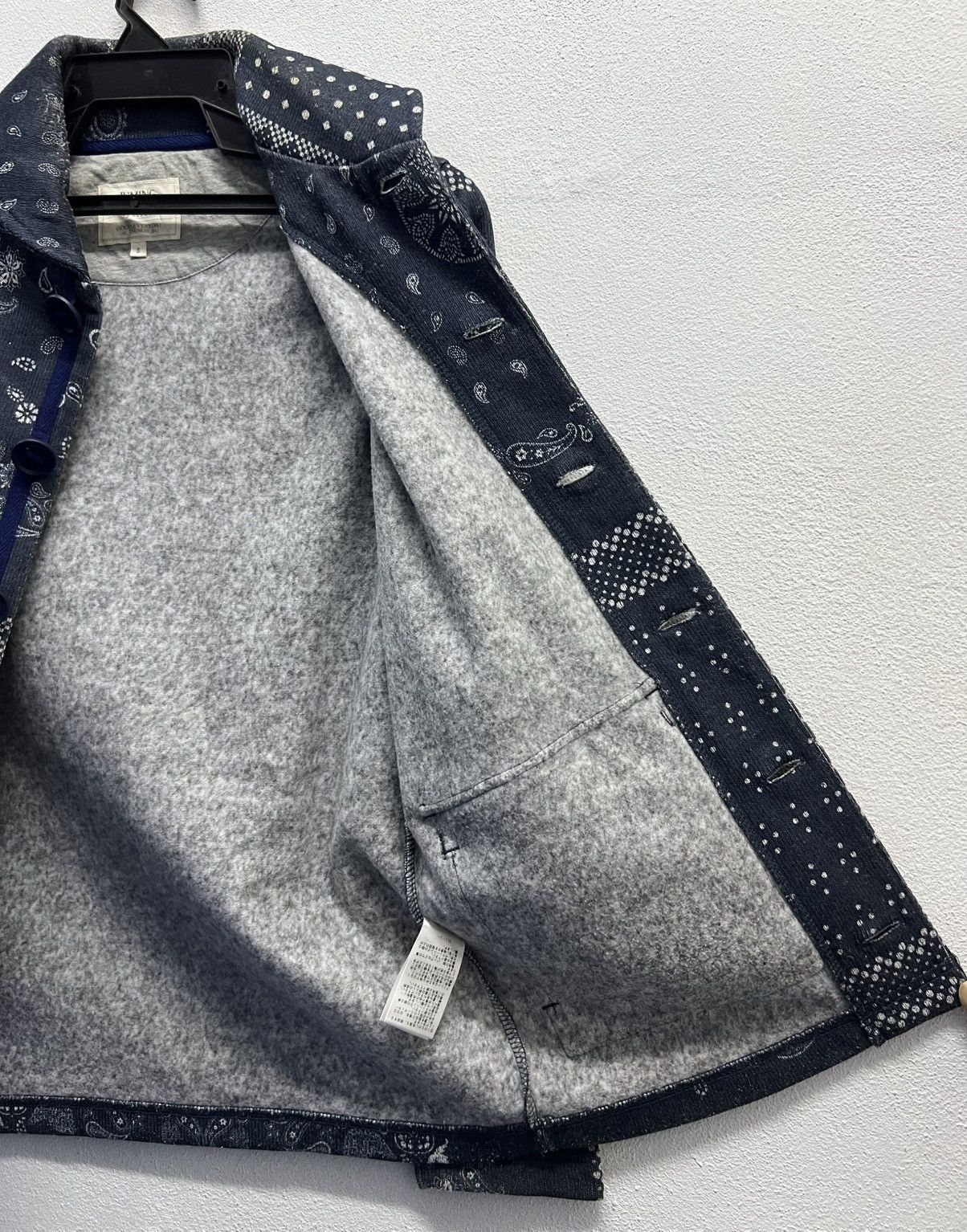 Beams Plus × Japanese Brand B:MING by BEAMS Bandana Patchwork Utility Jacket – Size S Size US S / EU 44-46 / 1 - 8 Thumbnail