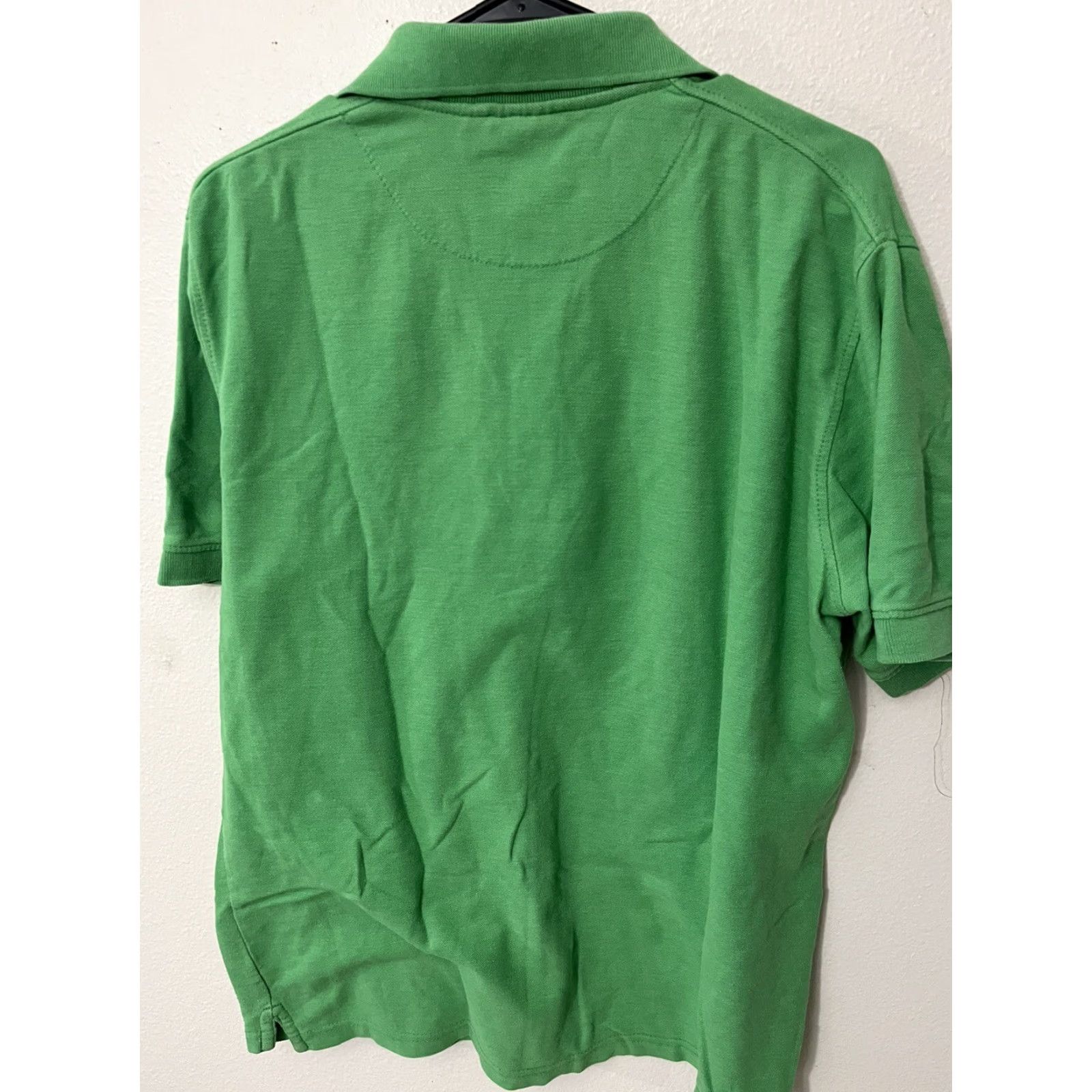 Beverly Hills Polo Club Beverly Hills Polo Club Mens Short Sleeve Polo XL Green Solid Shirt Polo Collar 3 Button Closure Casual Golf Bran d: Beverly Hills Polo Club Size US XL / EU 56 / 4 - 2 Thumbnail