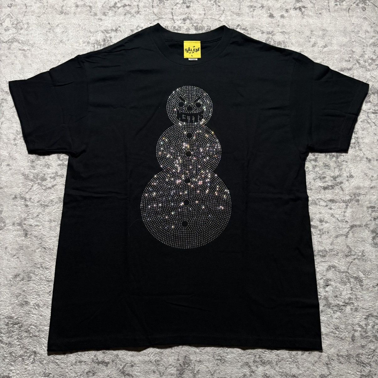 S4LEM Salem Snowman Rhinestone T-Shirt Black | Size L Size US L / EU 52-54 / 3 - 1 Thumbnail
